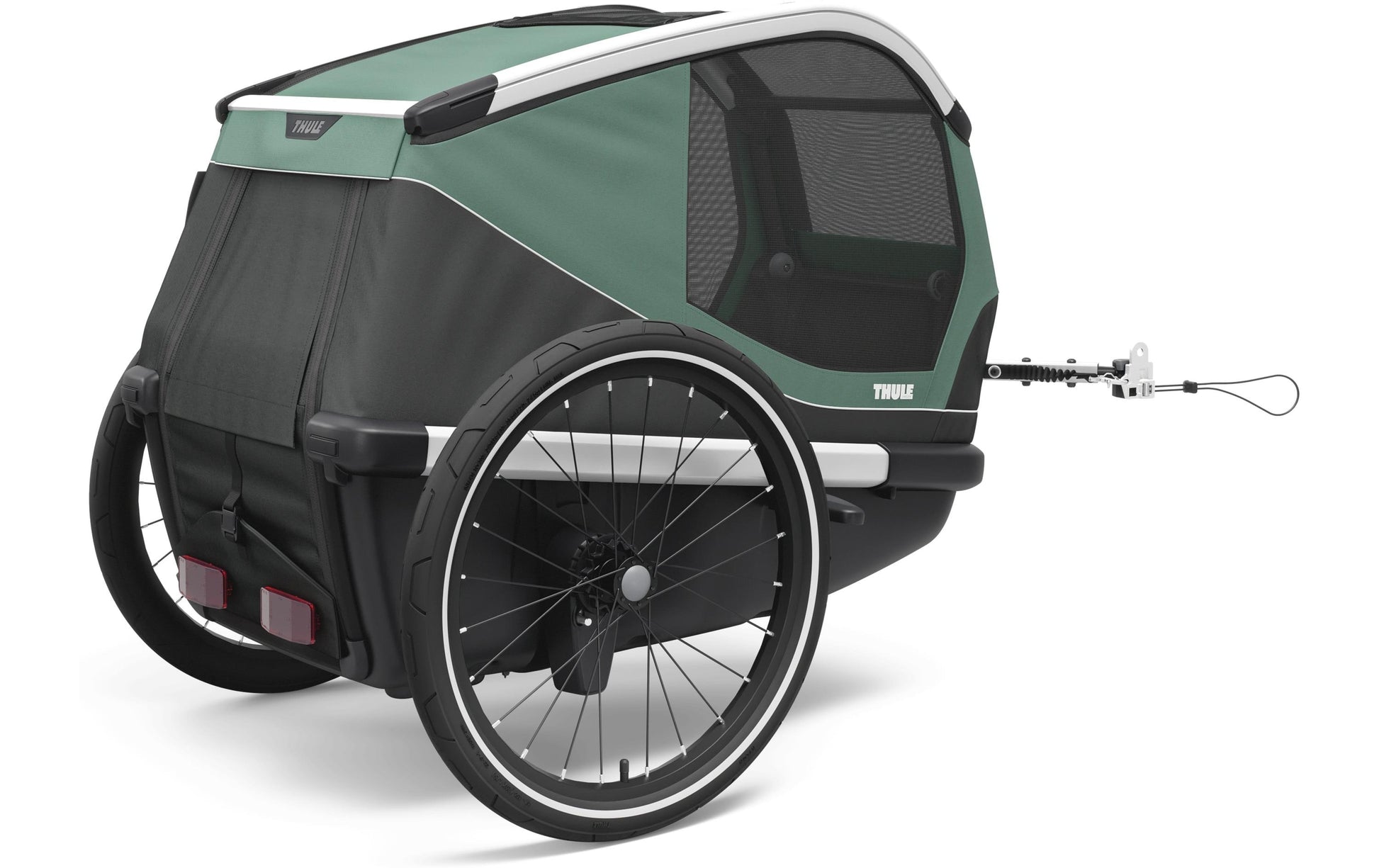 Thule Fahrradanhänger Dog Bexey M – für Hunde bis 35 kg – 430×610×840 mm