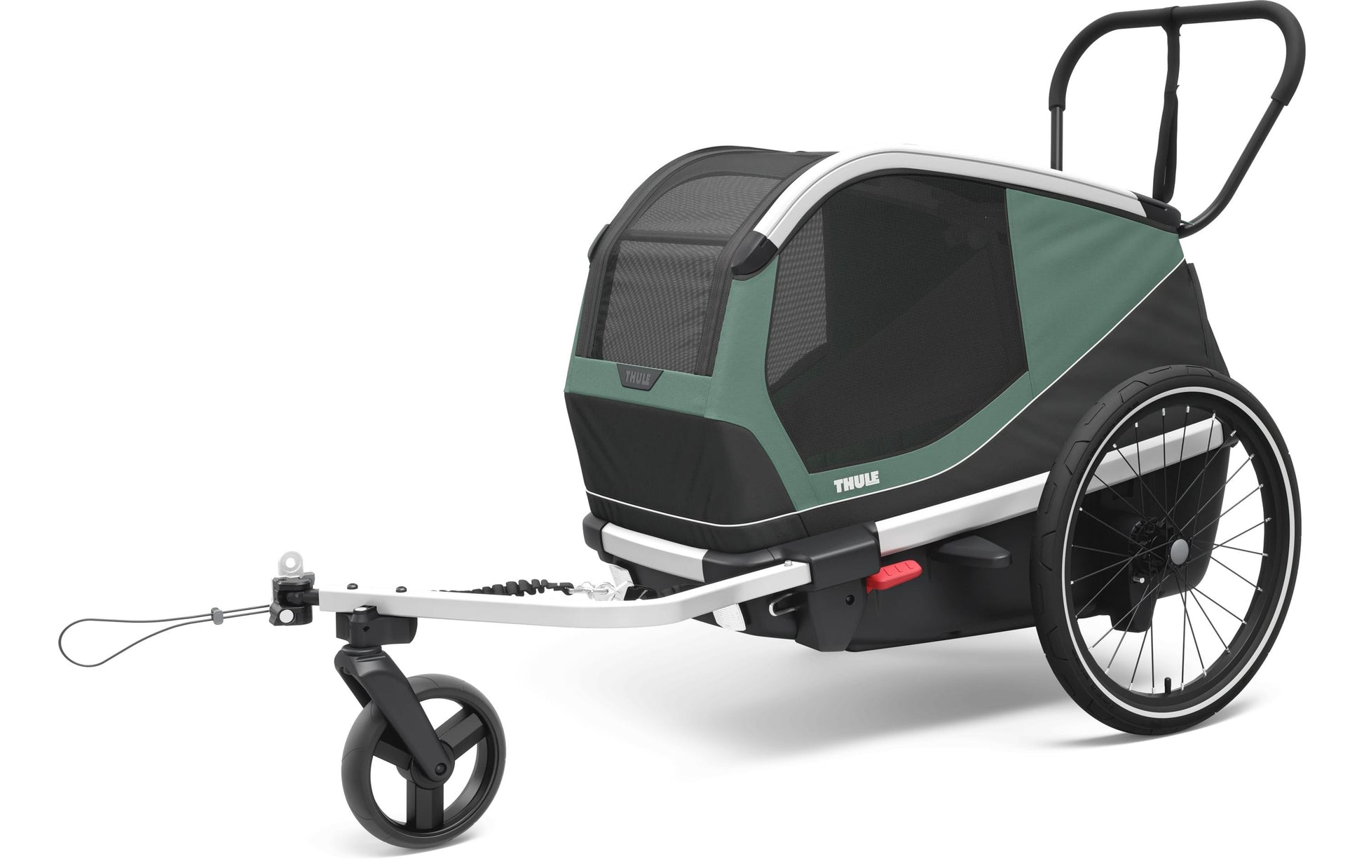 Thule Fahrradanhänger Dog Bexey M – für Hunde bis 35 kg – 430×610×840 mm
