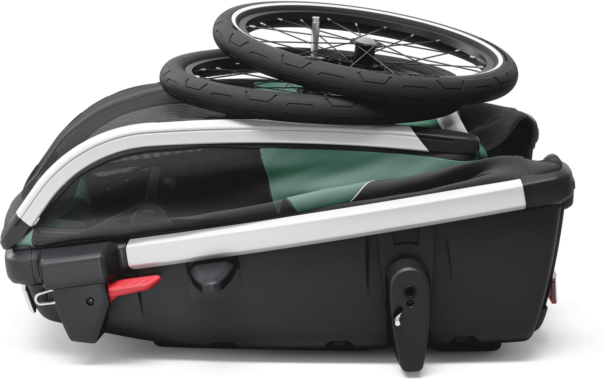 Thule Fahrradanhänger Dog Bexey M – für Hunde bis 35 kg – 430×610×840 mm