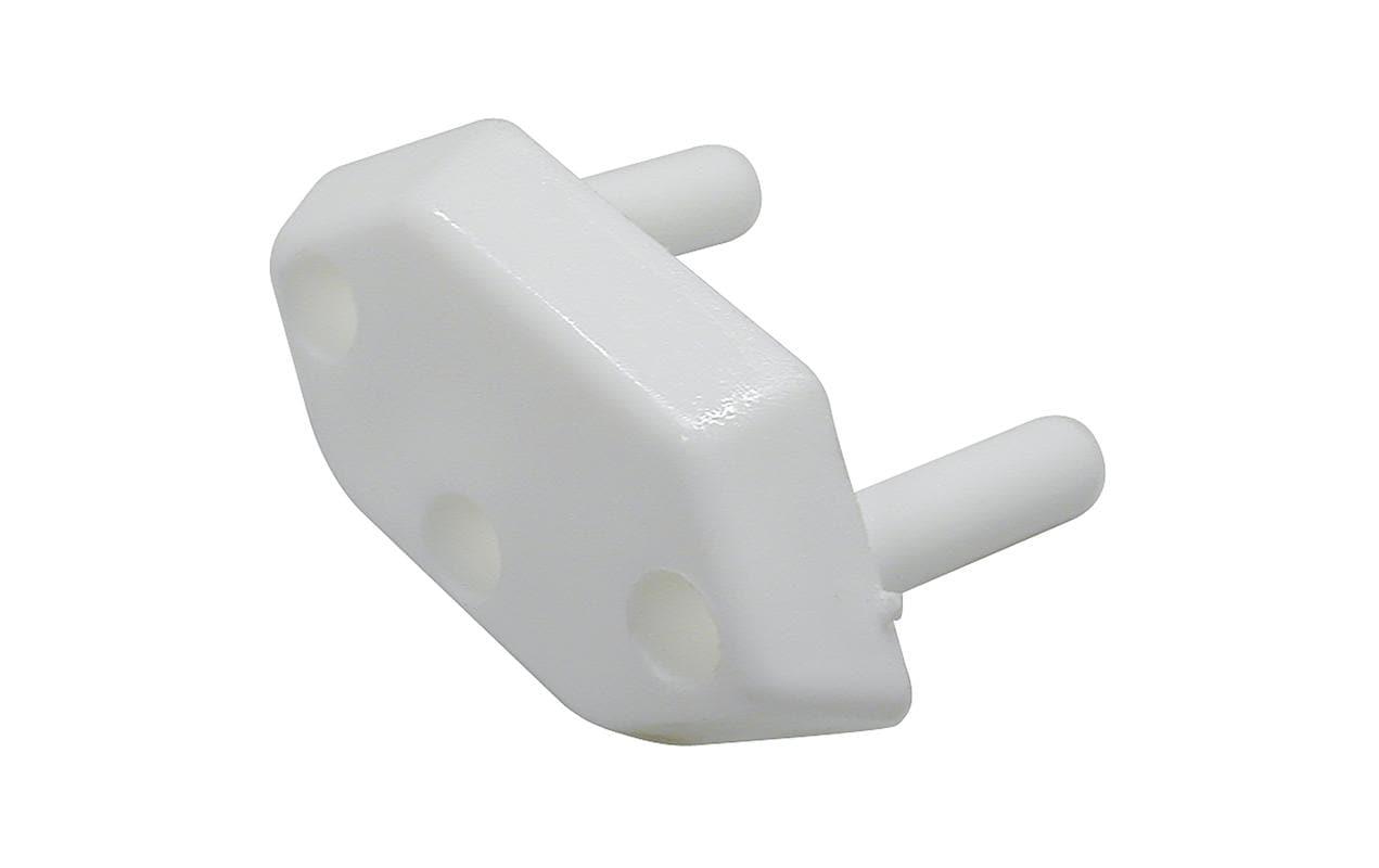 Steffen Blindstecker, Berührungsschutz, 30×25×20 mm – weiss