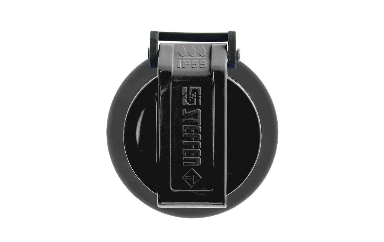 Steffen Adapterkabel T13–T13, IP55, 3-polig – schwarz