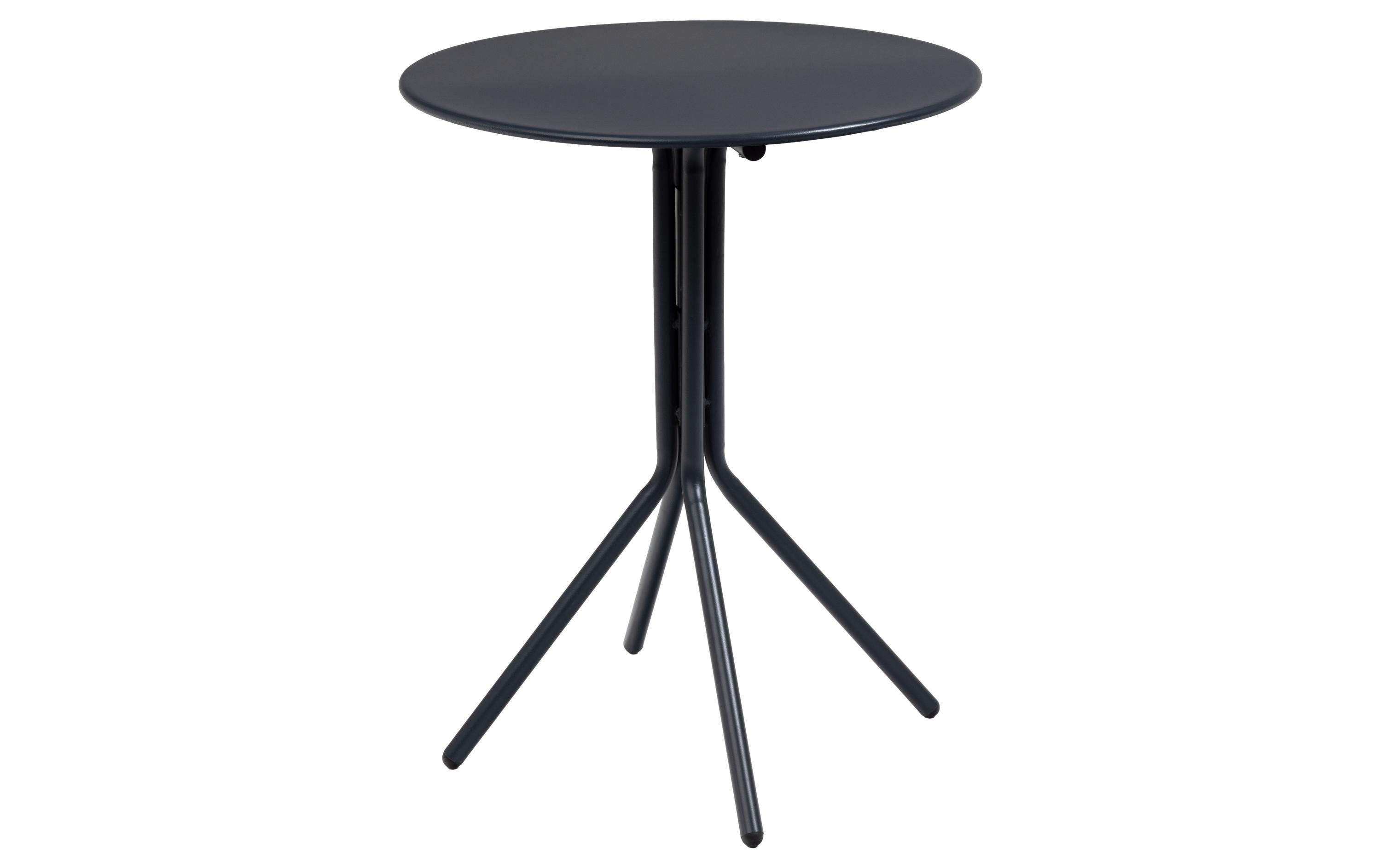Cocon Bistrotisch – Anthrazit – Stahl – Tisch Ø 57 × 70 cm – pulverbeschichtet