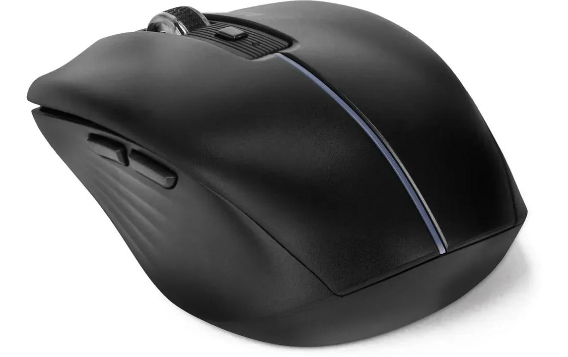 DICOTA Mouse NOTEBOOK – Maus – Kabellos (Bluetooth), programmierbare DPI, beidhändig, schwarz