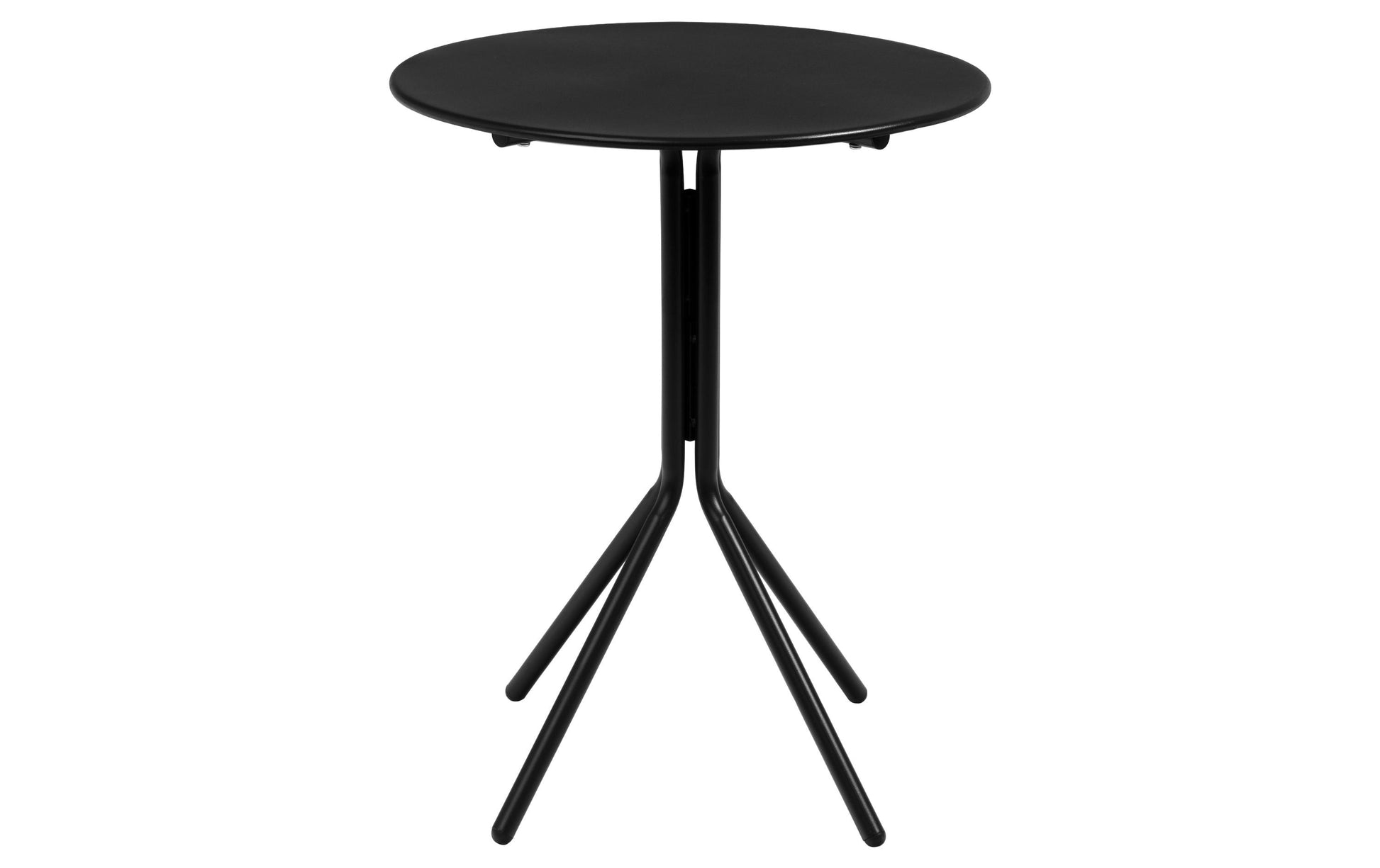Cocon Bistro-Set – Schwarz – Stahl – Tisch Ø 57 × 70 cm – pulverbeschichtet