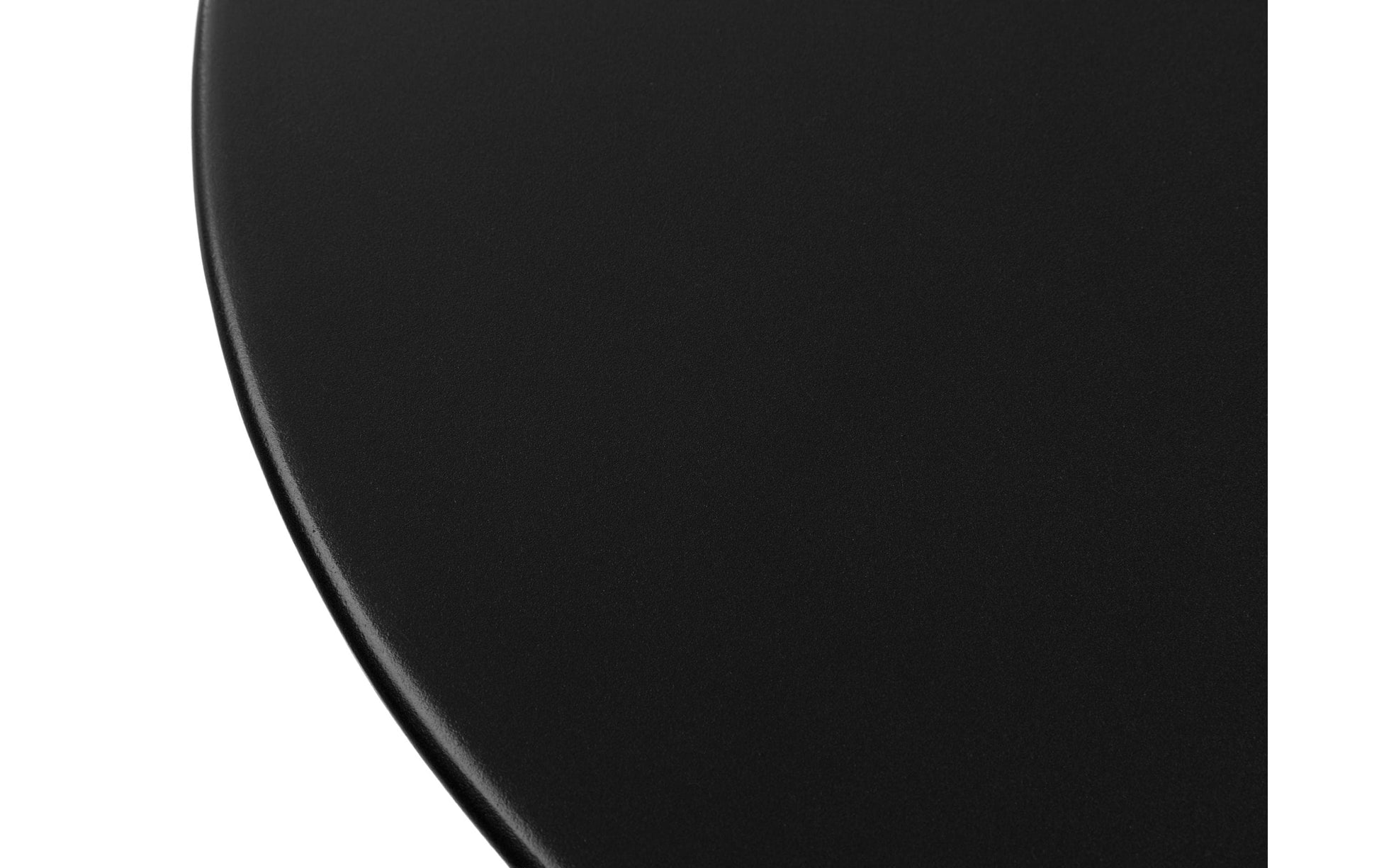 Cocon Bistro-Set – Schwarz – Stahl – Tisch Ø 57 × 70 cm – pulverbeschichtet