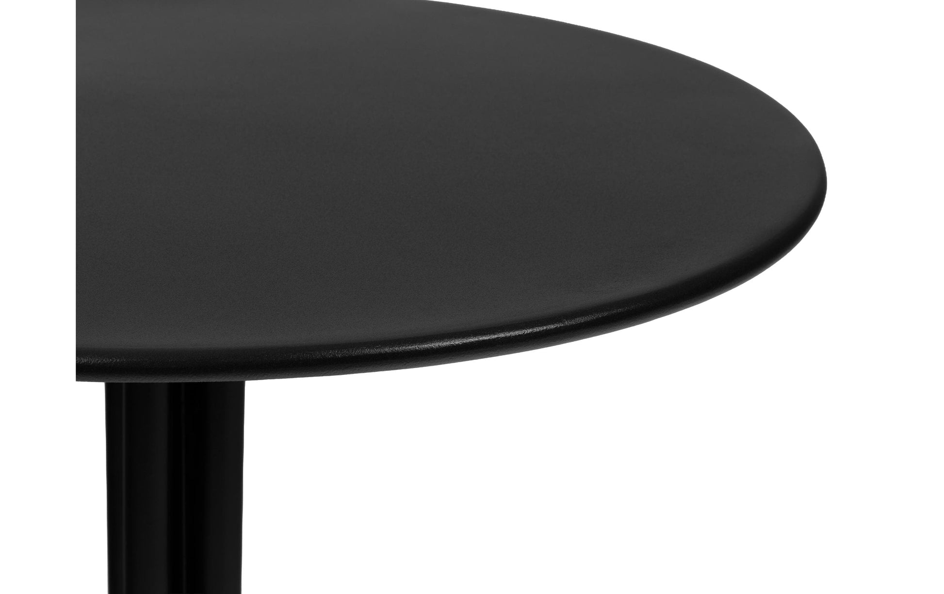 Cocon Bistro-Set – Schwarz – Stahl – Tisch Ø 57 × 70 cm – pulverbeschichtet