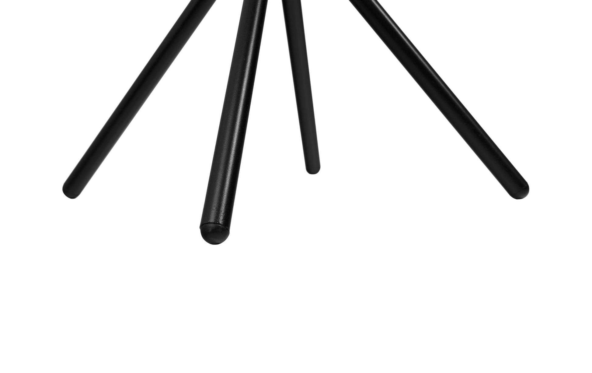 Cocon Bistro-Set – Schwarz – Stahl – Tisch Ø 57 × 70 cm – pulverbeschichtet