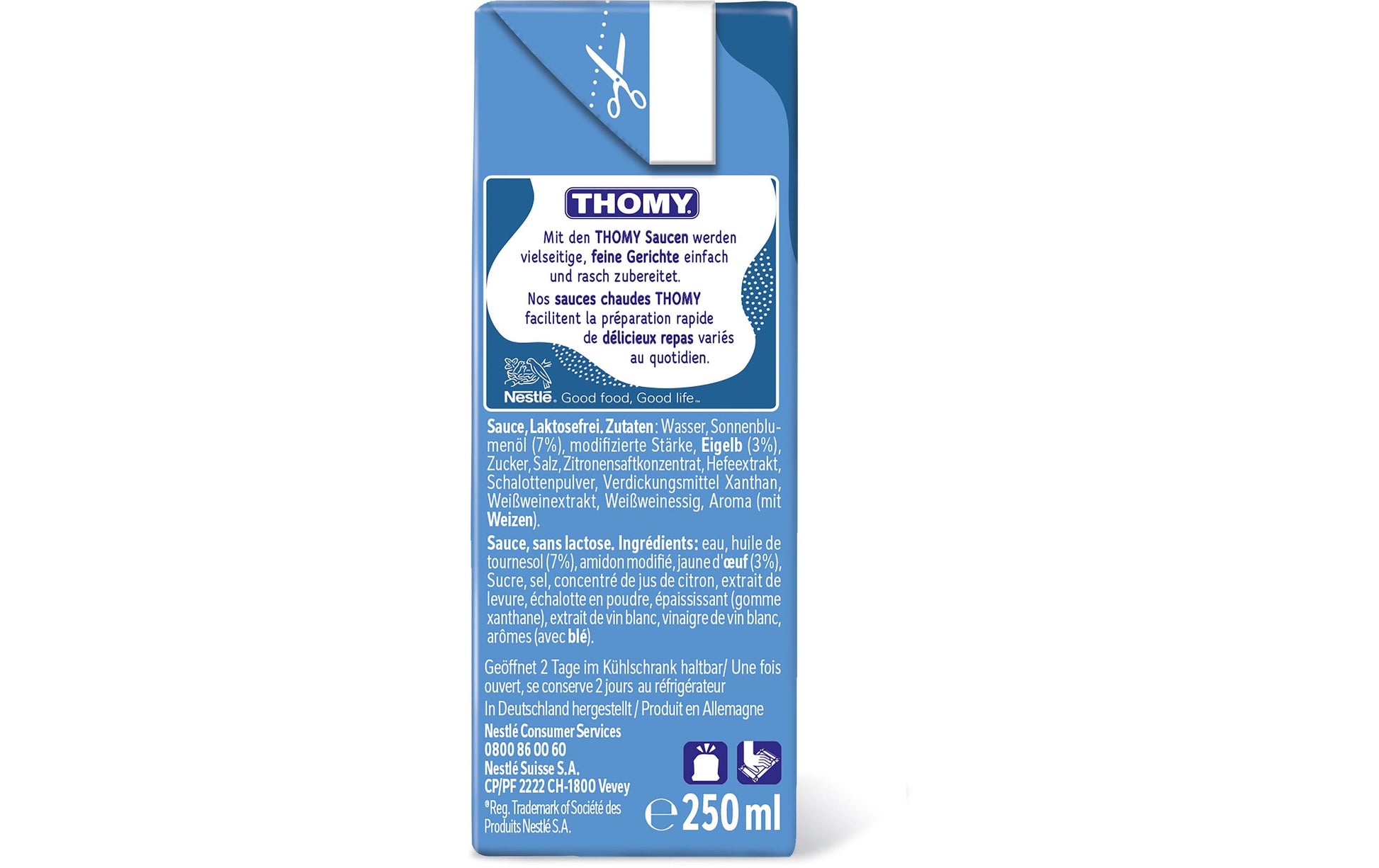 Thomy Hollandaise Sauce laktosefrei – 250 ml