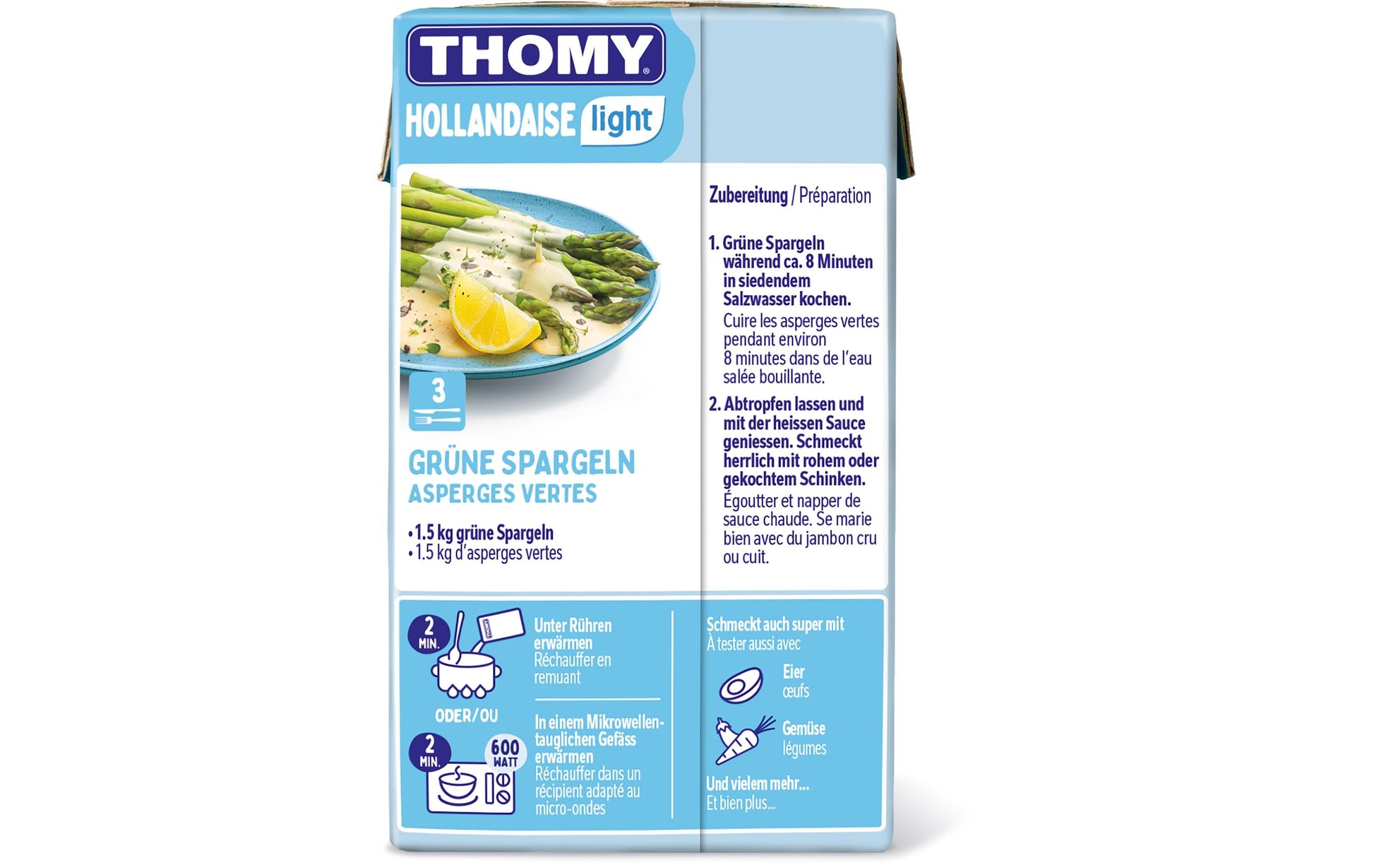 Thomy Hollandaise-Sauce Light – 250 ml