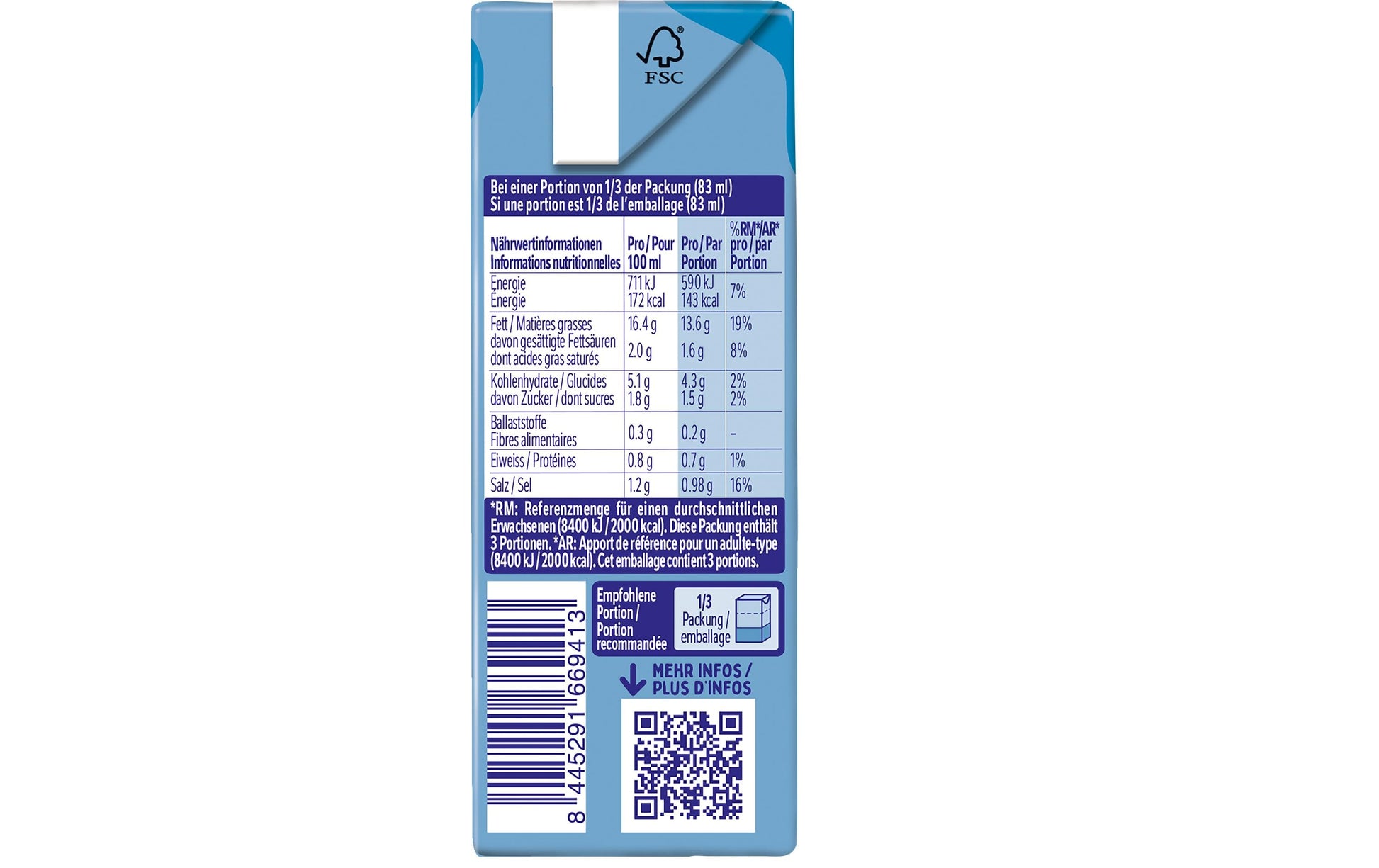 Thomy Bio Hollandaise-Sauce – 250 ml