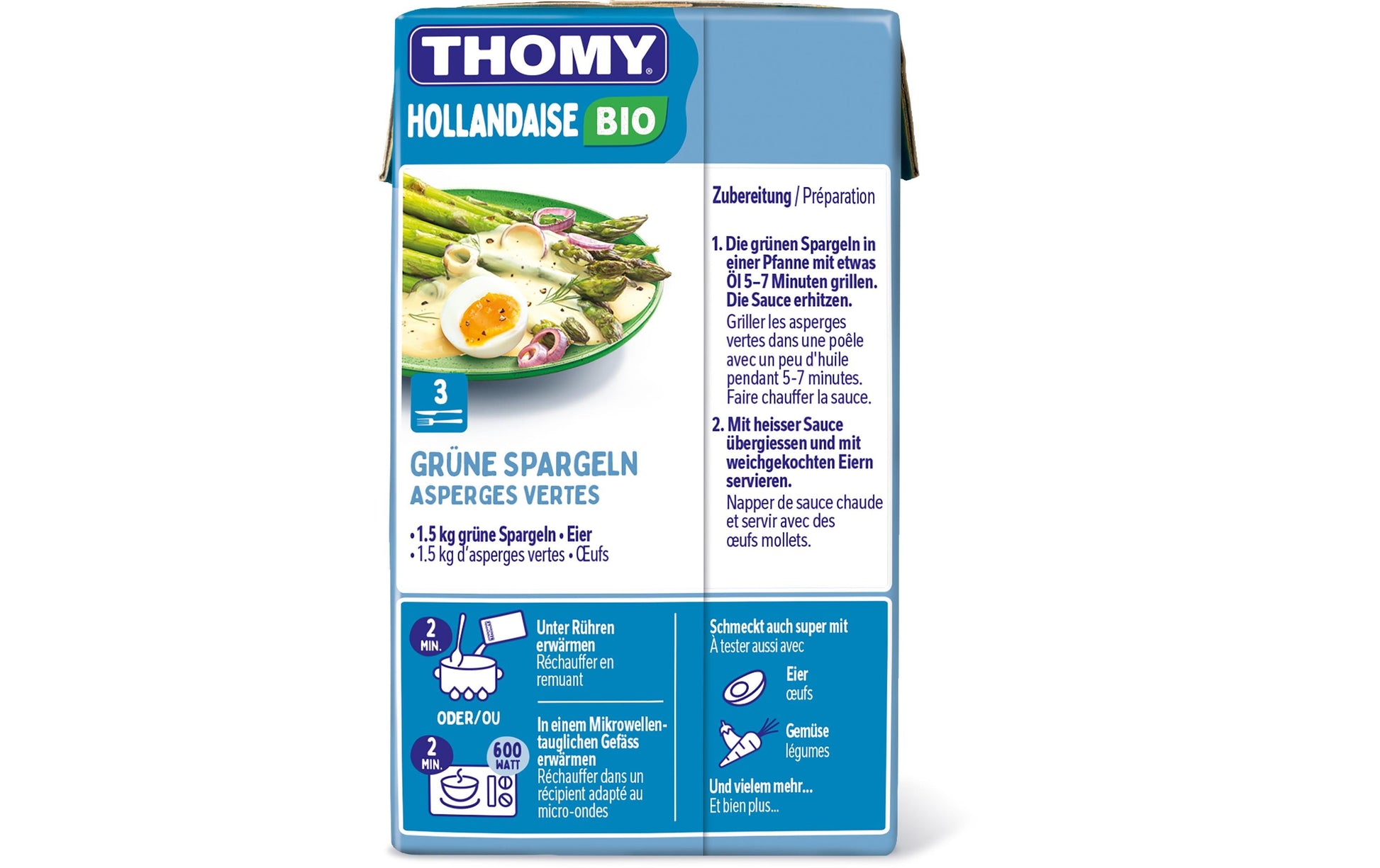 Thomy Bio Hollandaise-Sauce – 250 ml