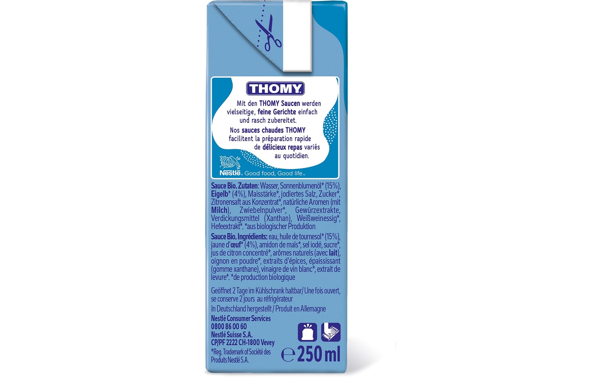 Thomy Bio Hollandaise-Sauce – 250 ml