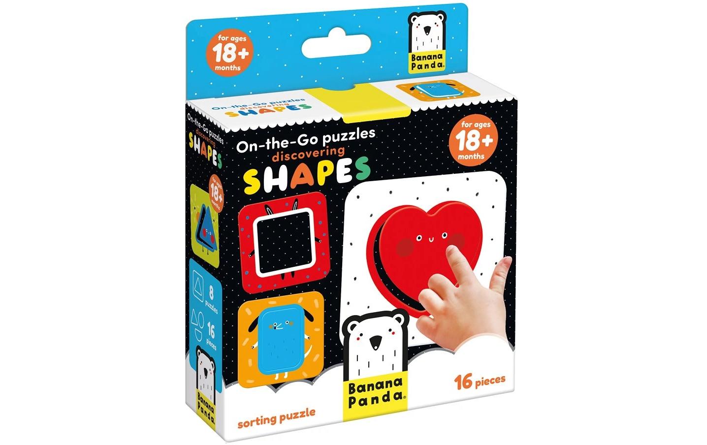 Banana panda Puzzle Alltägliches – 16 Teile – ab 1,5 Jahren – Karton