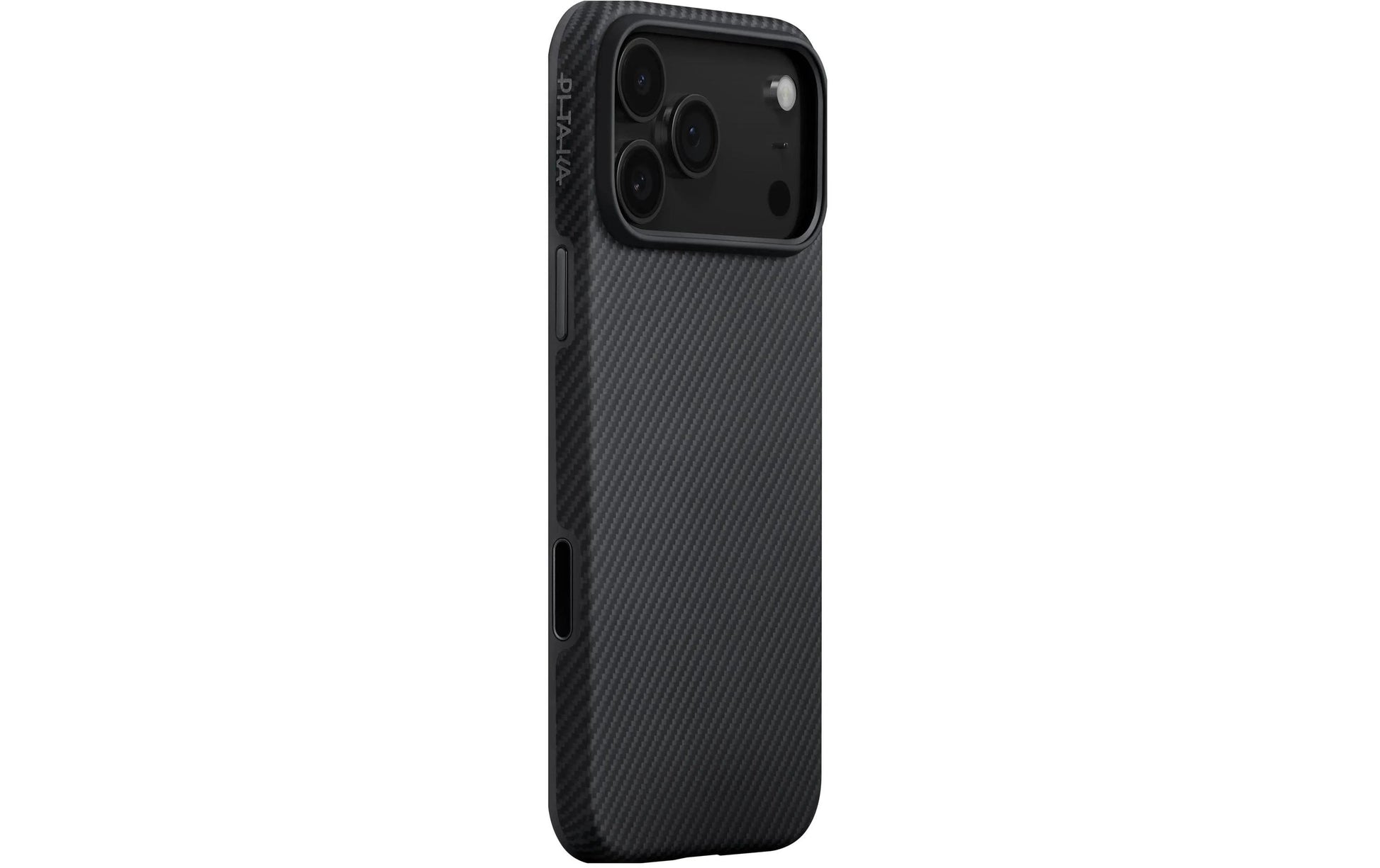 Pitaka UltraGuard Backcover – für Apple iPhone 17 Pro Max, MagSafe, Aramid, Schwarz/Grau, stossdämpfend