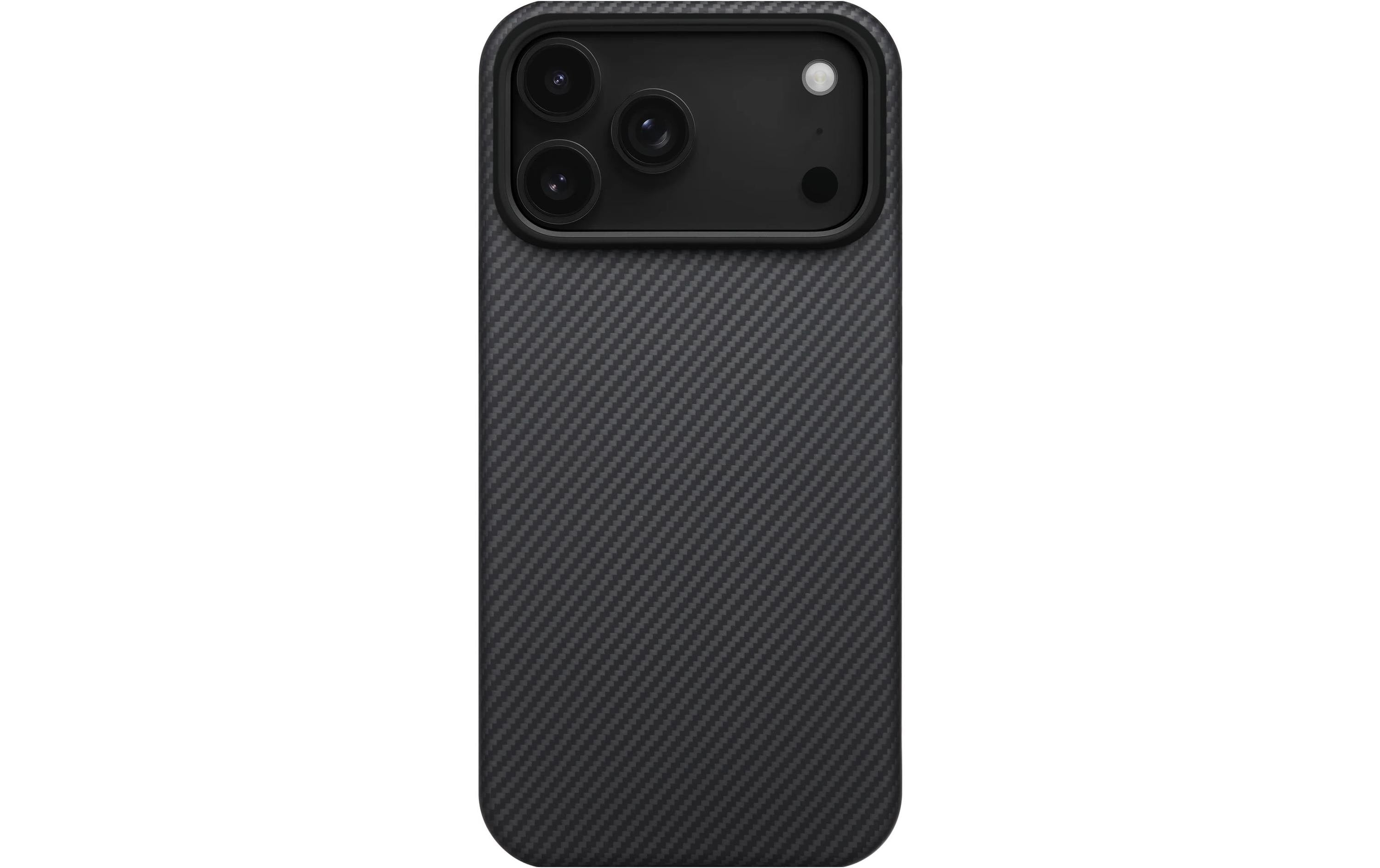 Pitaka Backcover – für Apple iPhone 17 Pro, MagSafe, Aramid, Schwarz