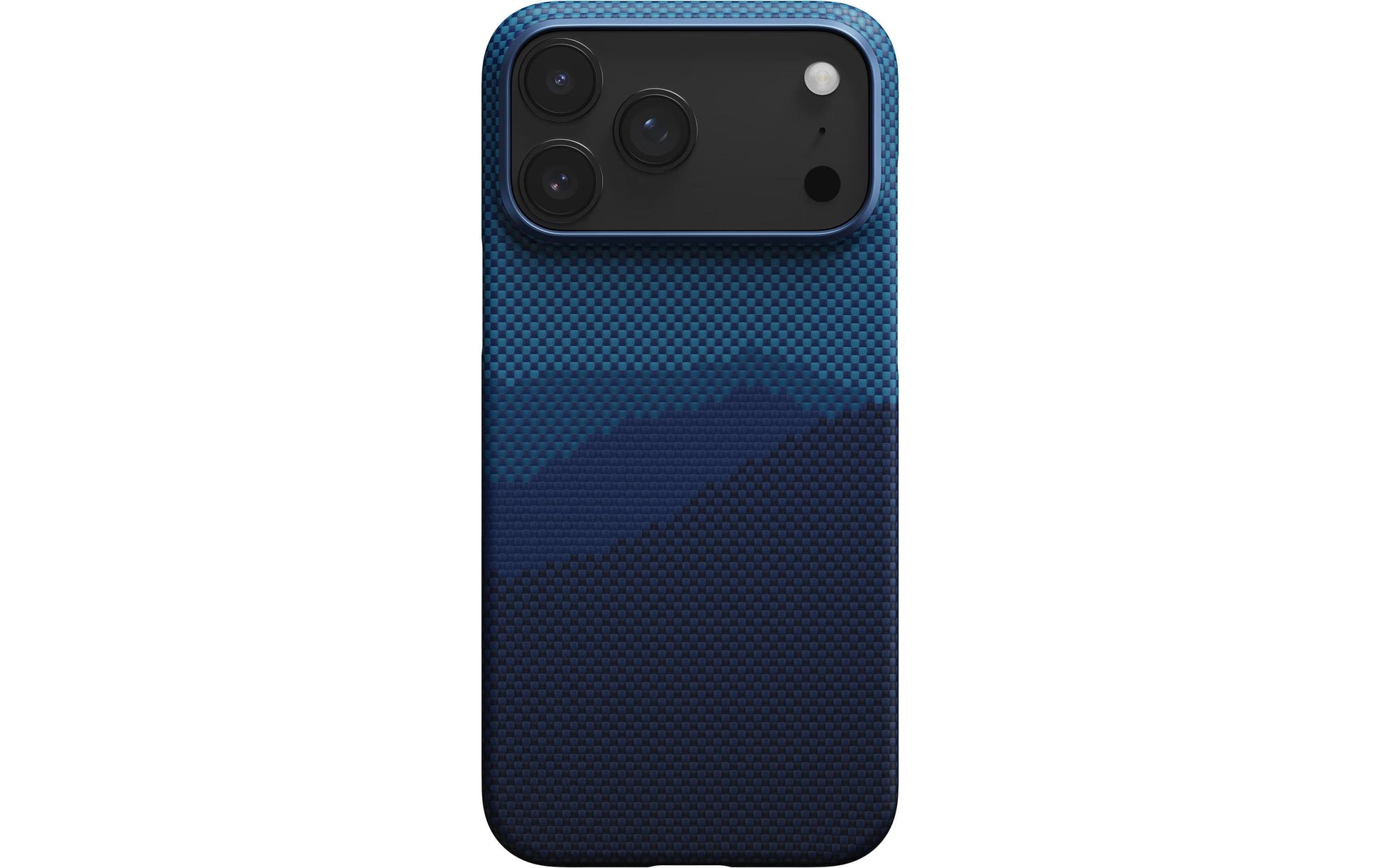 Pitaka Ultra-Slim Backcover – für Apple iPhone 17 Pro, Aramid, blau