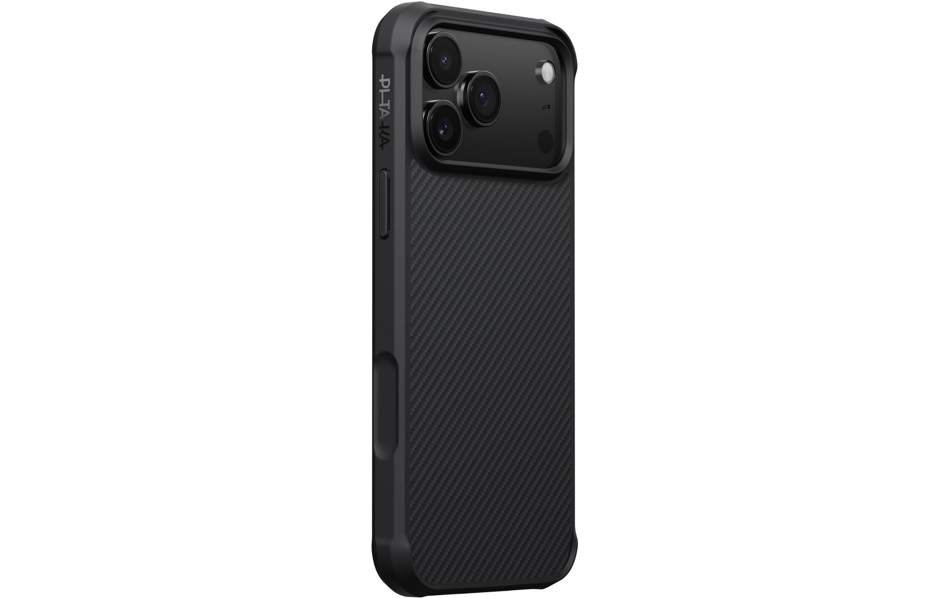 Pitaka Aramid Case ProGuard Backcover – für Apple iPhone 17 Pro Max, Schwarz/Grau, bis 2,44 m sturzsicher