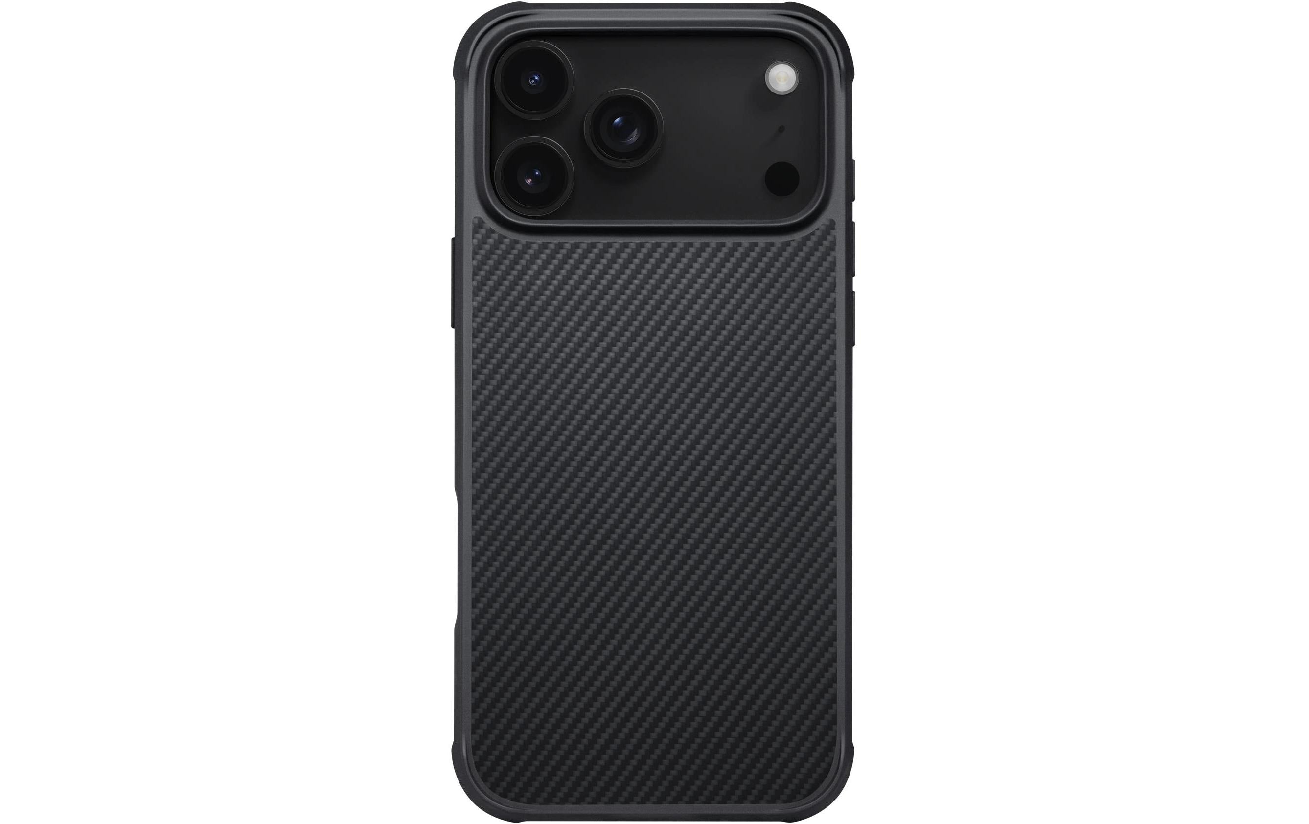 Pitaka Aramid Case ProGuard Backcover – für Apple iPhone 17 Pro Max, Schwarz/Grau, bis 2,44 m sturzsicher