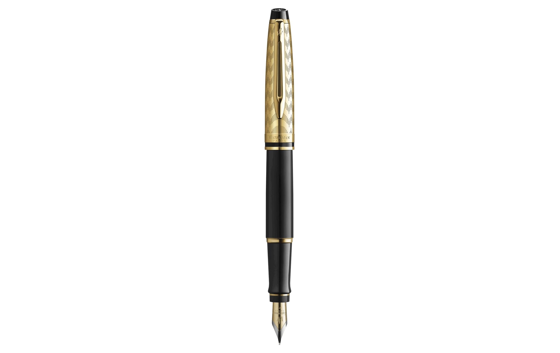 Waterman Expert Deluxe – Füllfederhalter – M – Gold/Schwarz