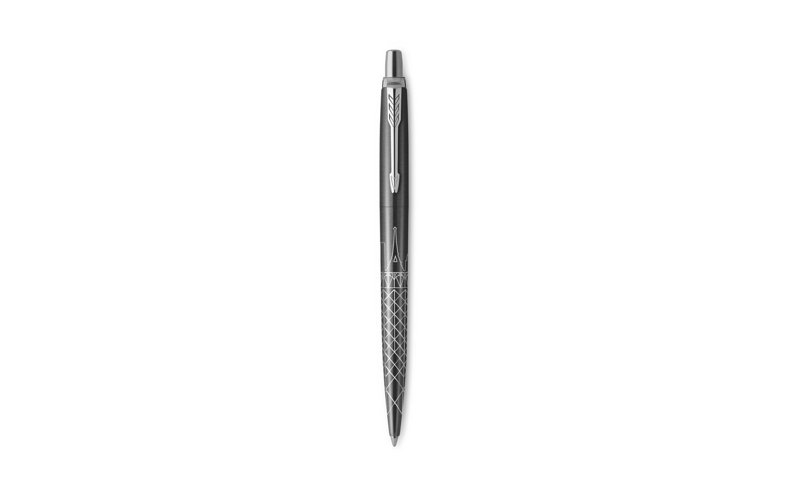 Parker Jotter Special Edition Kugelschreiber – Blau, Mittel, Edelstahl, Schwarz, nachfüllbar