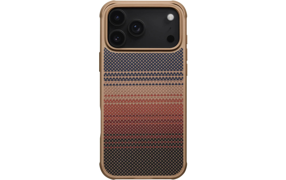 Pitaka Aramid Case ProGuard Backcover – für Apple iPhone 17 Pro Max, MagSafe, PU, bis 2,44 m sturzsicher