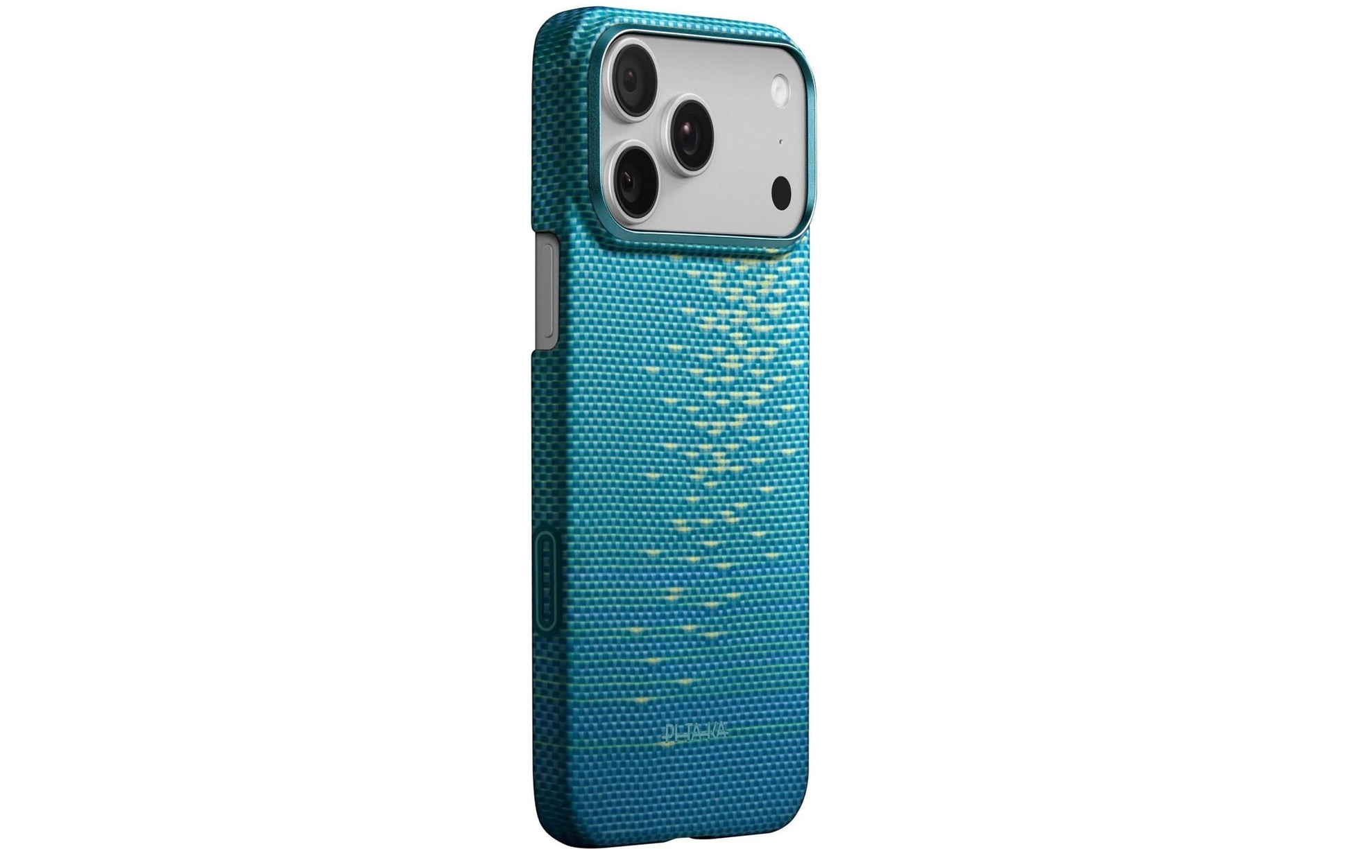 Pitaka Aramid Case Ultra-Slim Backcover – für Apple iPhone 17 Pro, MagSafe, Aramid, Türkis