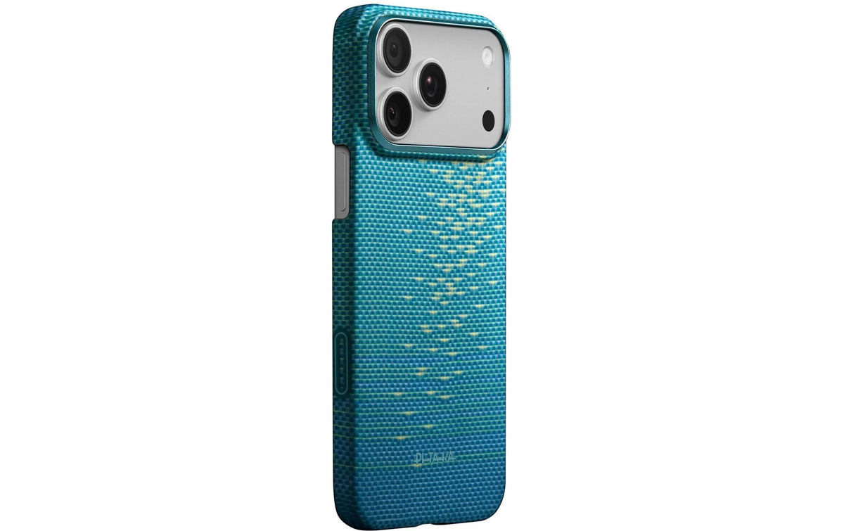 Pitaka Aramid Case Ultra-Slim Backcover – für Apple iPhone 17 Pro, MagSafe, Aramid, Lucid Blue