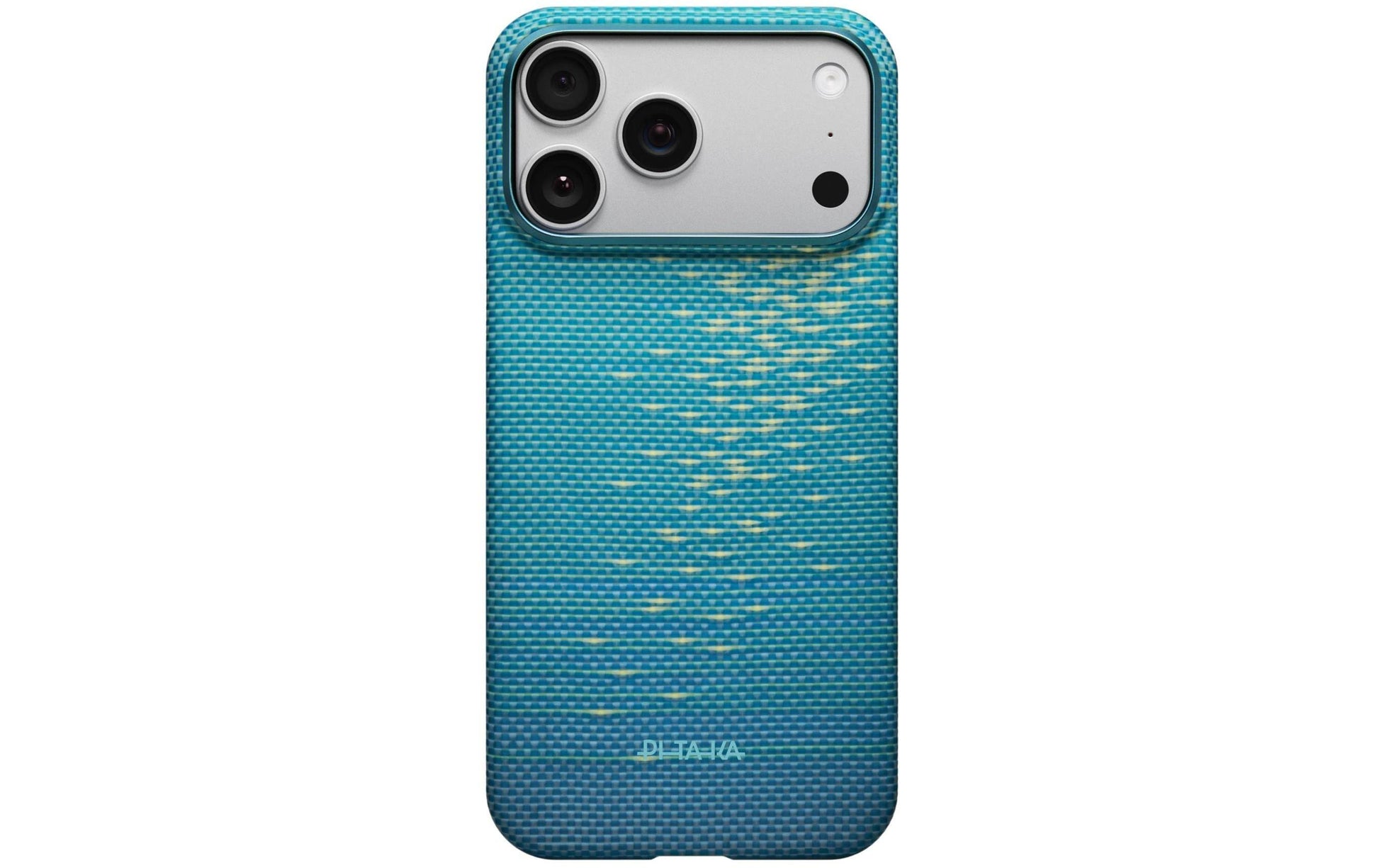 Pitaka Aramid Case Ultra-Slim Backcover – für Apple iPhone 17 Pro, MagSafe, Aramid, Türkis