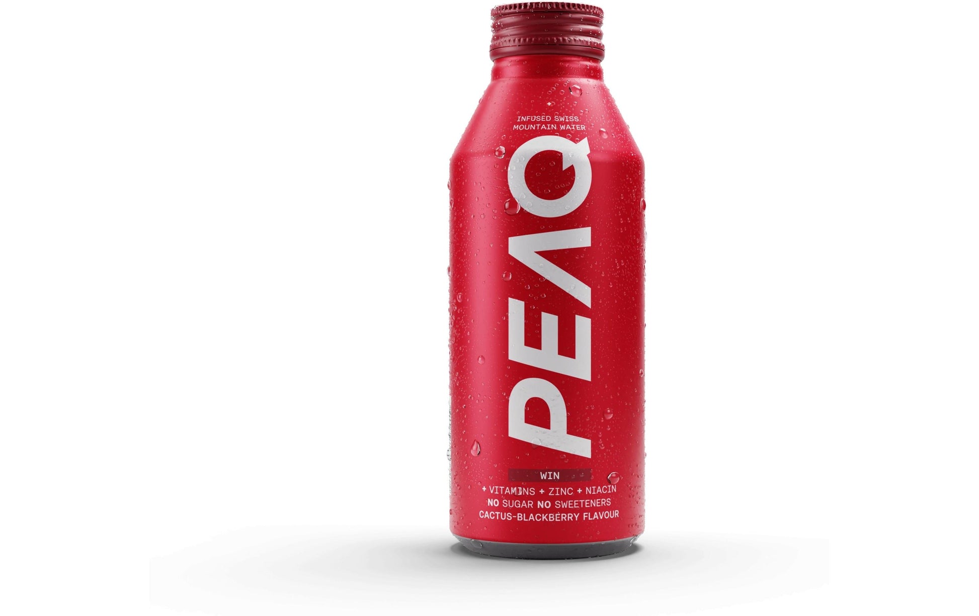 Peaq Sportgetränk Win, Beeren & Kaktus, zuckerfrei – 12 × 4,73 dl