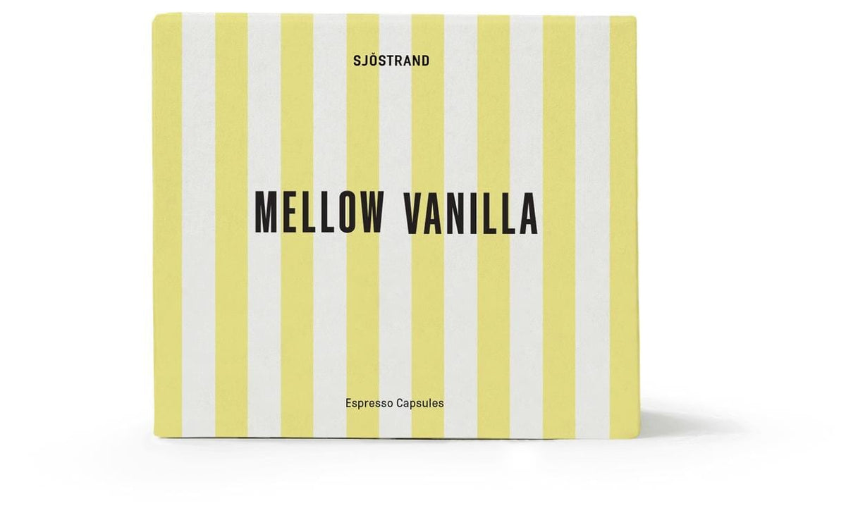Sjöstrand Vanille Geschmack – Kapseln für Nespresso – Espresso, Fairtrade, 10 Kapseln