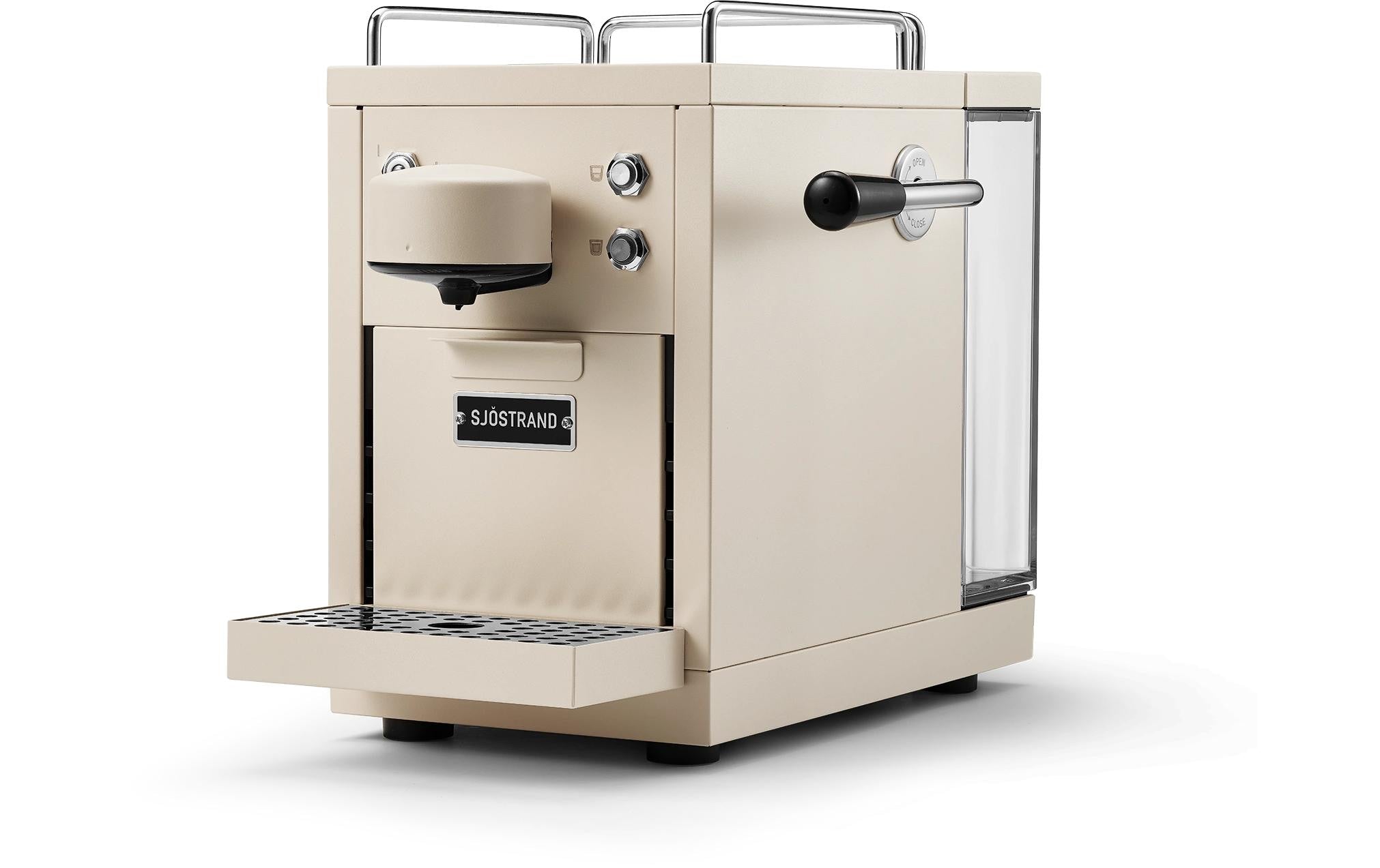 Sjöstrand M1-BE-CH-A Kapselmaschine – für Nespresso, 1,2 l, beige