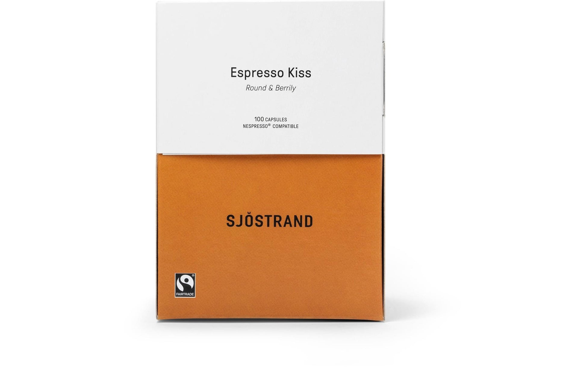Sjöstrand Espresso Kiss – Kapseln für Nespresso – Espresso, Bio, 100 Kapseln