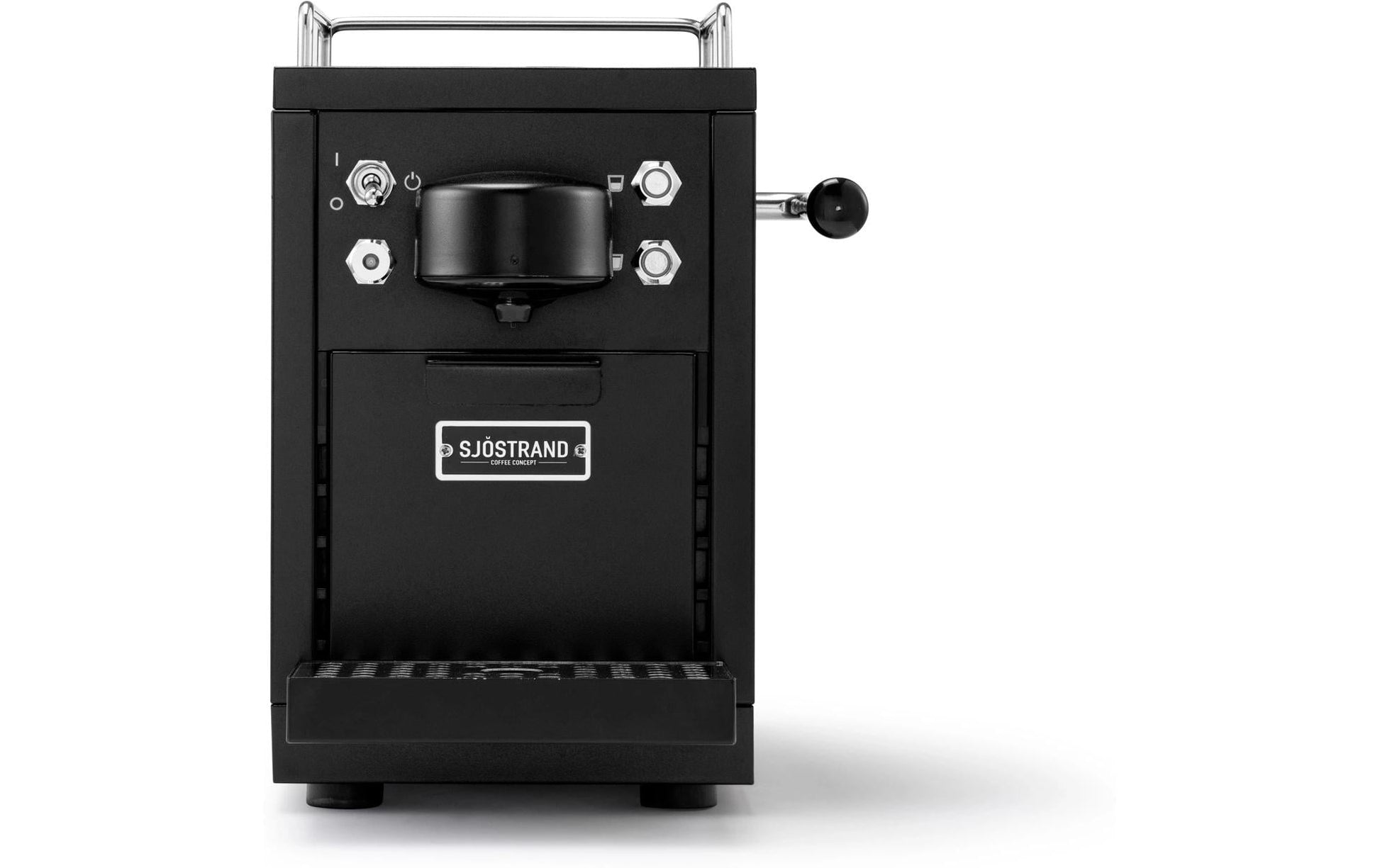 Sjöstrand M1-BL-CH-A Kapselmaschine – für Nespresso, 1,2 l, schwarz