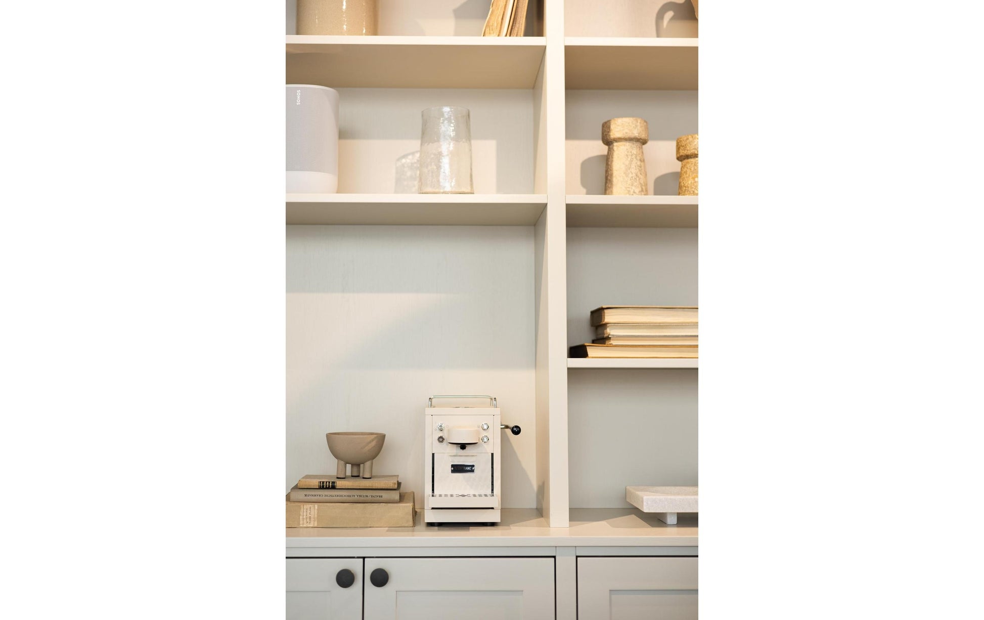Sjöstrand M1-BE-CH-A Kapselmaschine – für Nespresso, 1,2 l, beige