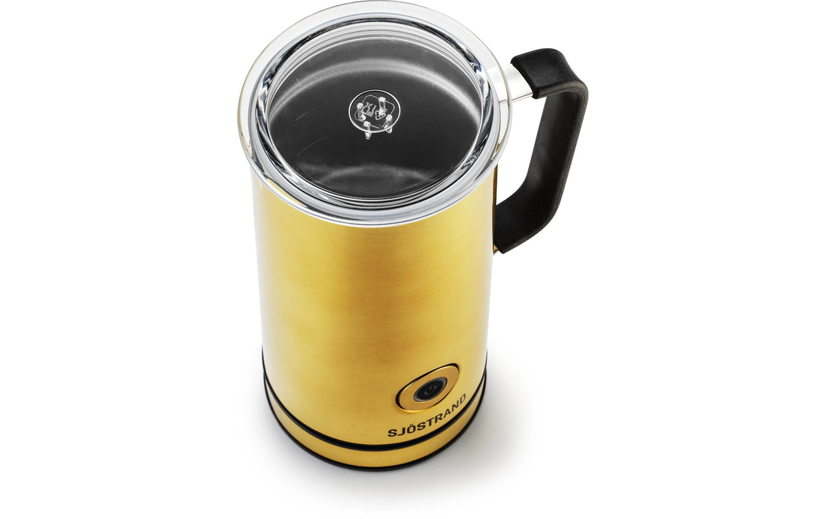 Sjöstrand Milchaufschäumer F1-BR-CH-A – 300 ml – kupfer/edelstahl