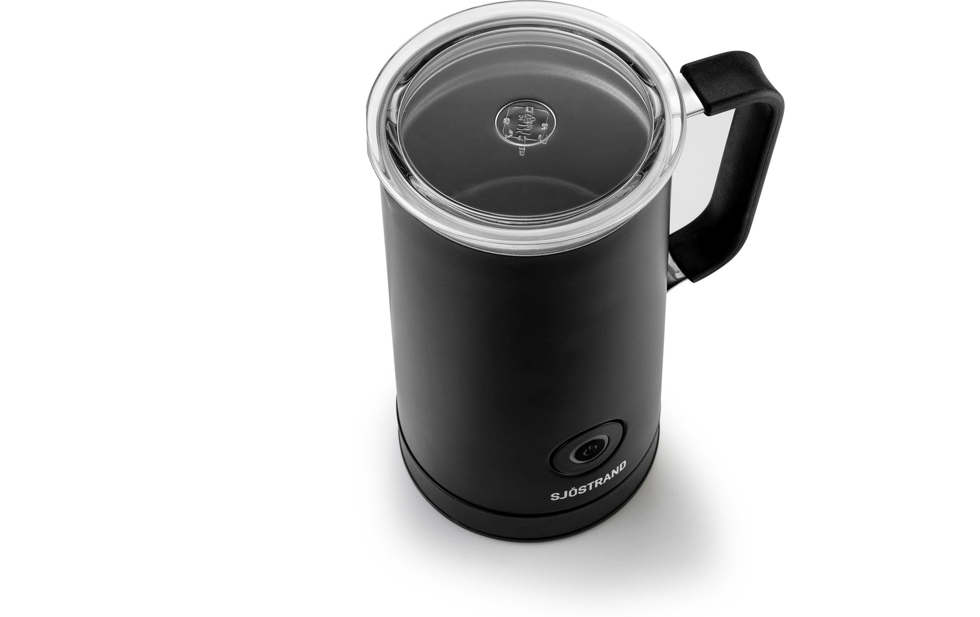 Sjöstrand Milchaufschäumer F1-BL-CH-A – 300 ml, 650 W, spülmaschinenfest – schwarz/edelstahl
