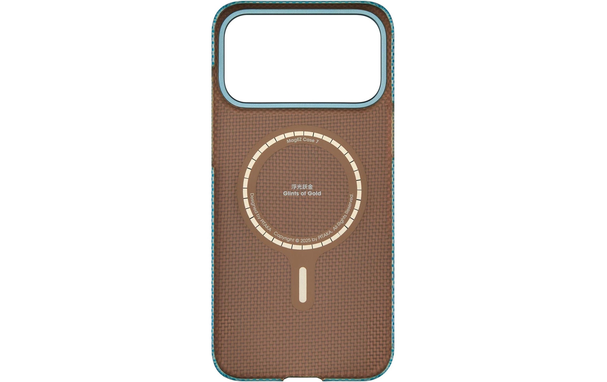Pitaka Aramid Case Ultra-Slim Backcover – für Apple iPhone 17 Pro, MagSafe, Aramid, Lucid Blue