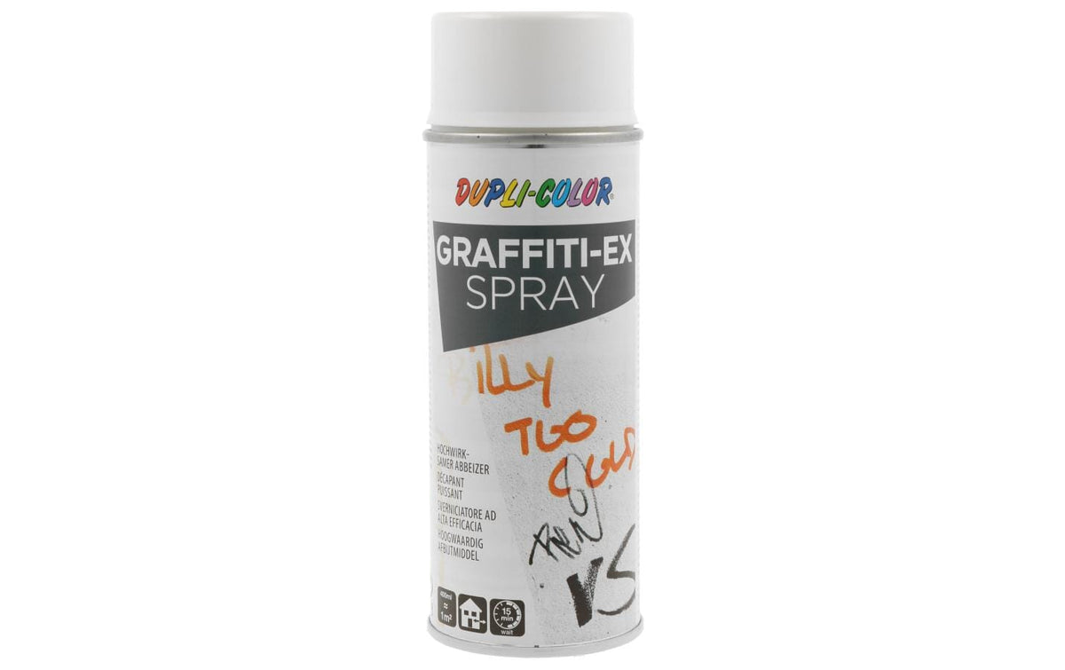 Dupli-Color Graffiti-Ex für Beton, Glas, Holz – Transparent, Spraydose (Aerosol) – 400 ml, 1 Stk.