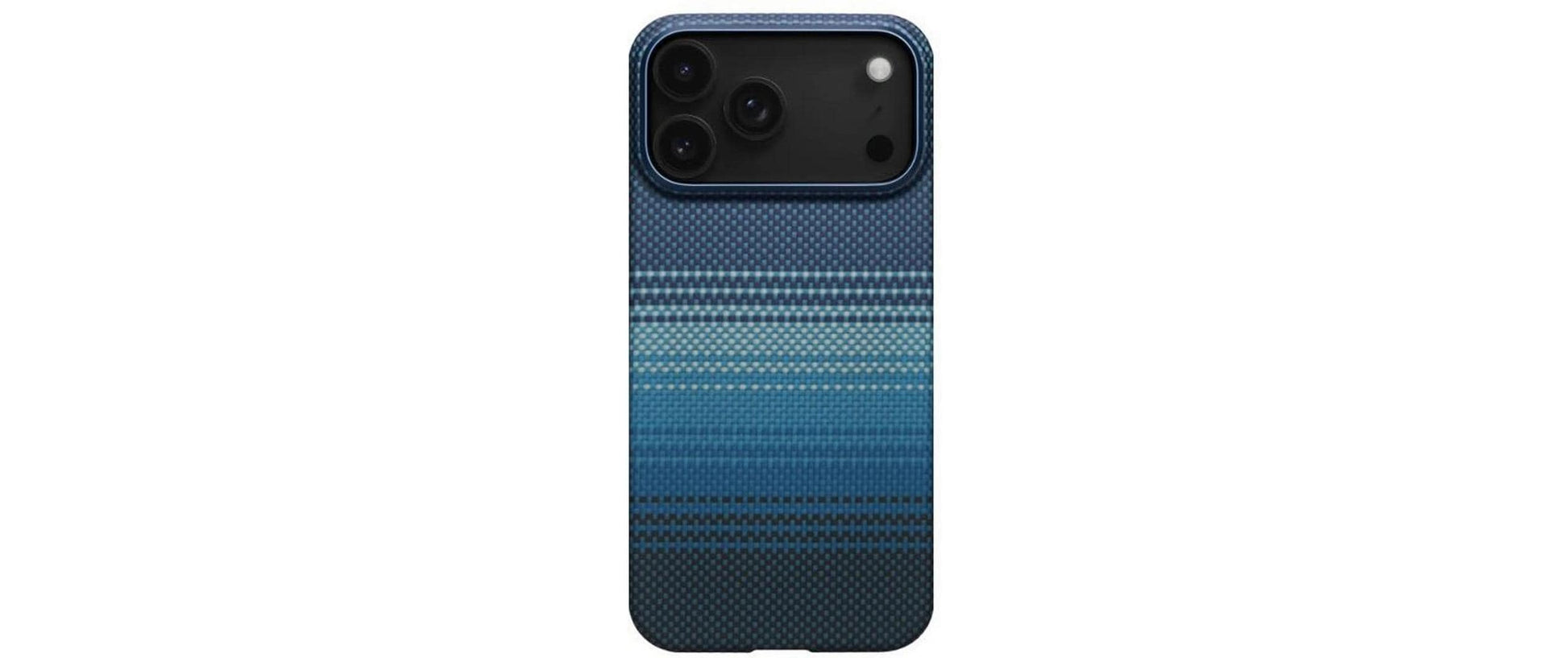 Pitaka Aramid Case Ultra-Slim Backcover – für Apple iPhone 17 Pro Max, MagSafe, Aramid, Hellblau