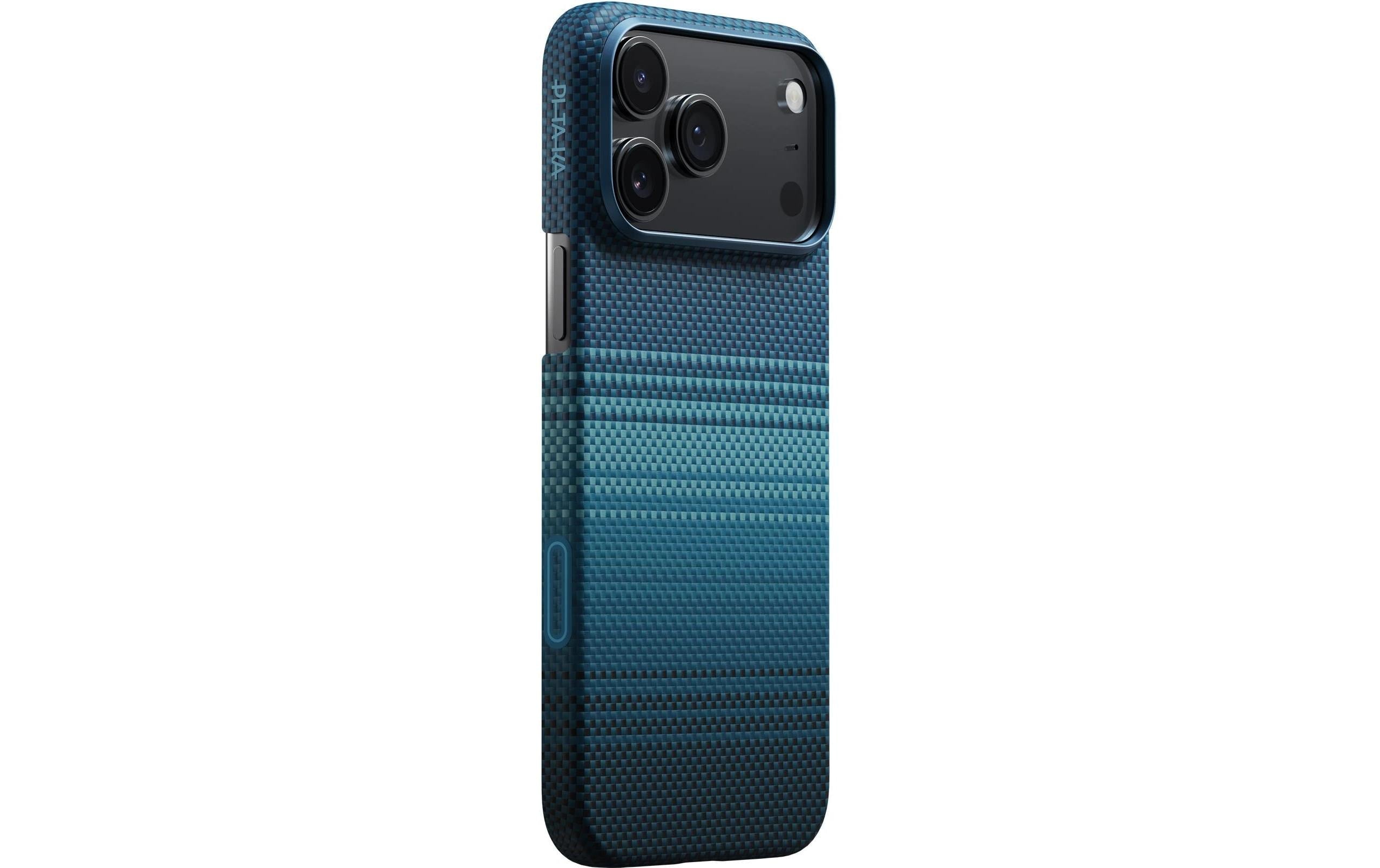 Pitaka Aramid Case Ultra-Slim Backcover – für Apple iPhone 17 Pro Max, MagSafe, Aramid, Hellblau
