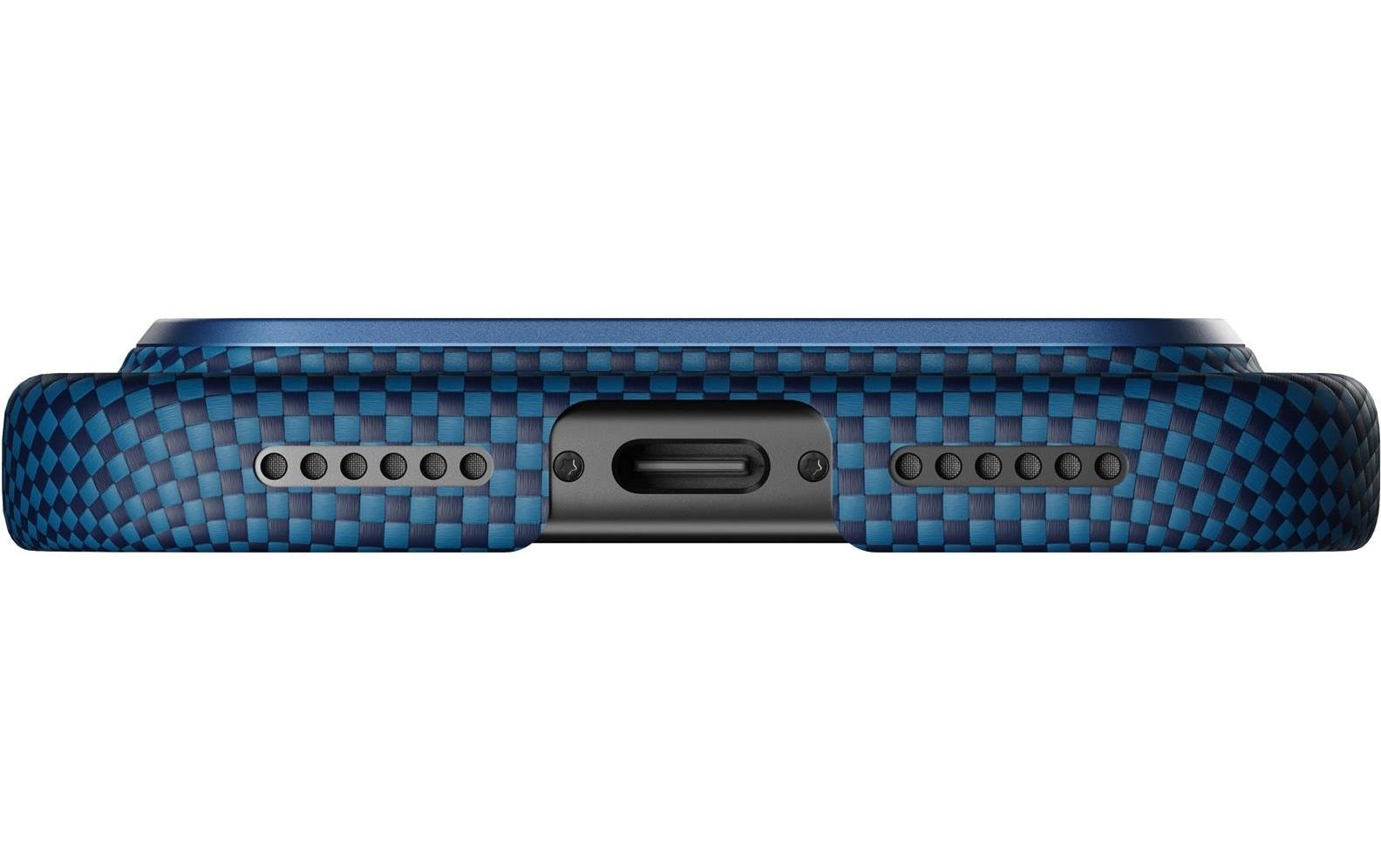 Pitaka Aramid Case Ultra-Slim Backcover – für Apple iPhone 17 Pro Max, MagSafe, Aramid, Hellblau
