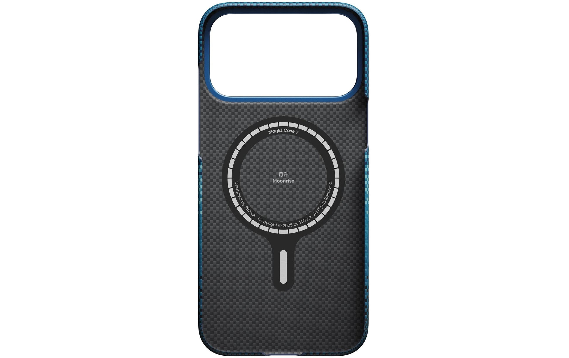 Pitaka Aramid Case Ultra-Slim Backcover – für Apple iPhone 17 Pro, MagSafe, Aramid, Hellblau
