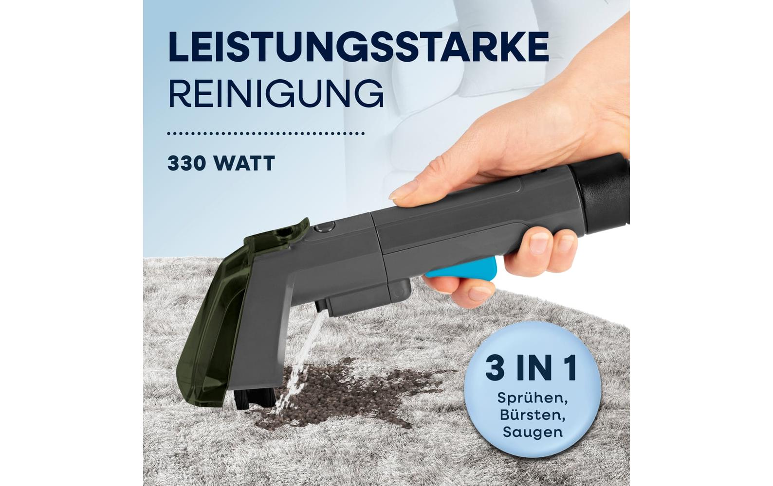 Cleanmaxx Waschsauger Polster- & Teppichreiniger – 350 W, 0,85/0,55 l