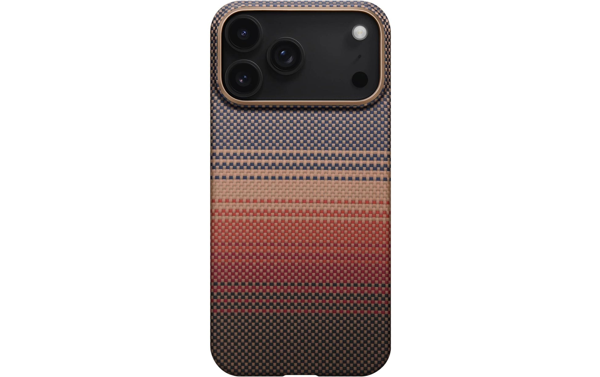 Pitaka Ultra-Slim Backcover – für Apple iPhone 17 Pro Max, MagSafe, Aramid+Textil, Sunset