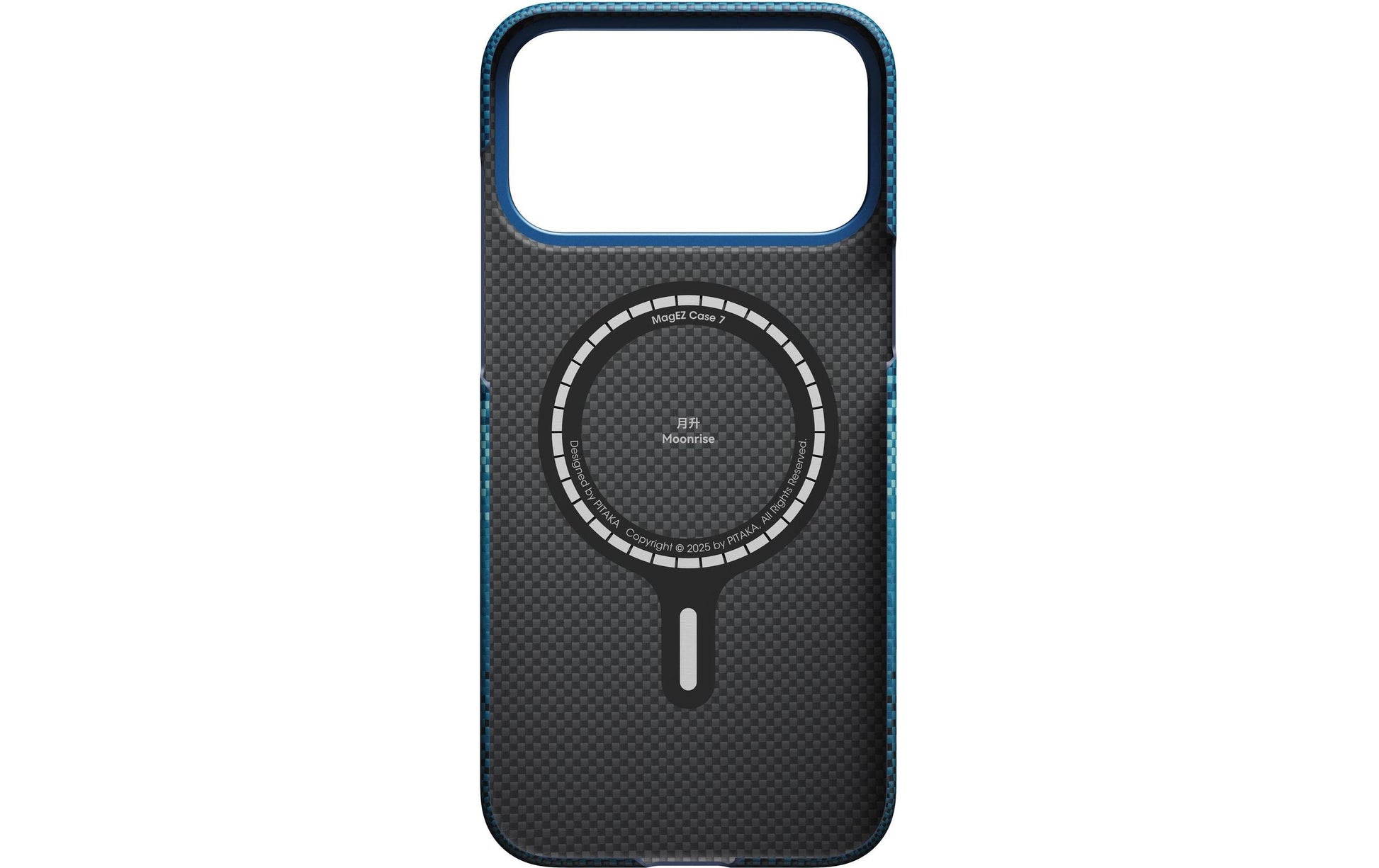 Pitaka Aramid Case Ultra-Slim Backcover – für Apple iPhone 17 Pro Max, MagSafe, Aramid, Hellblau