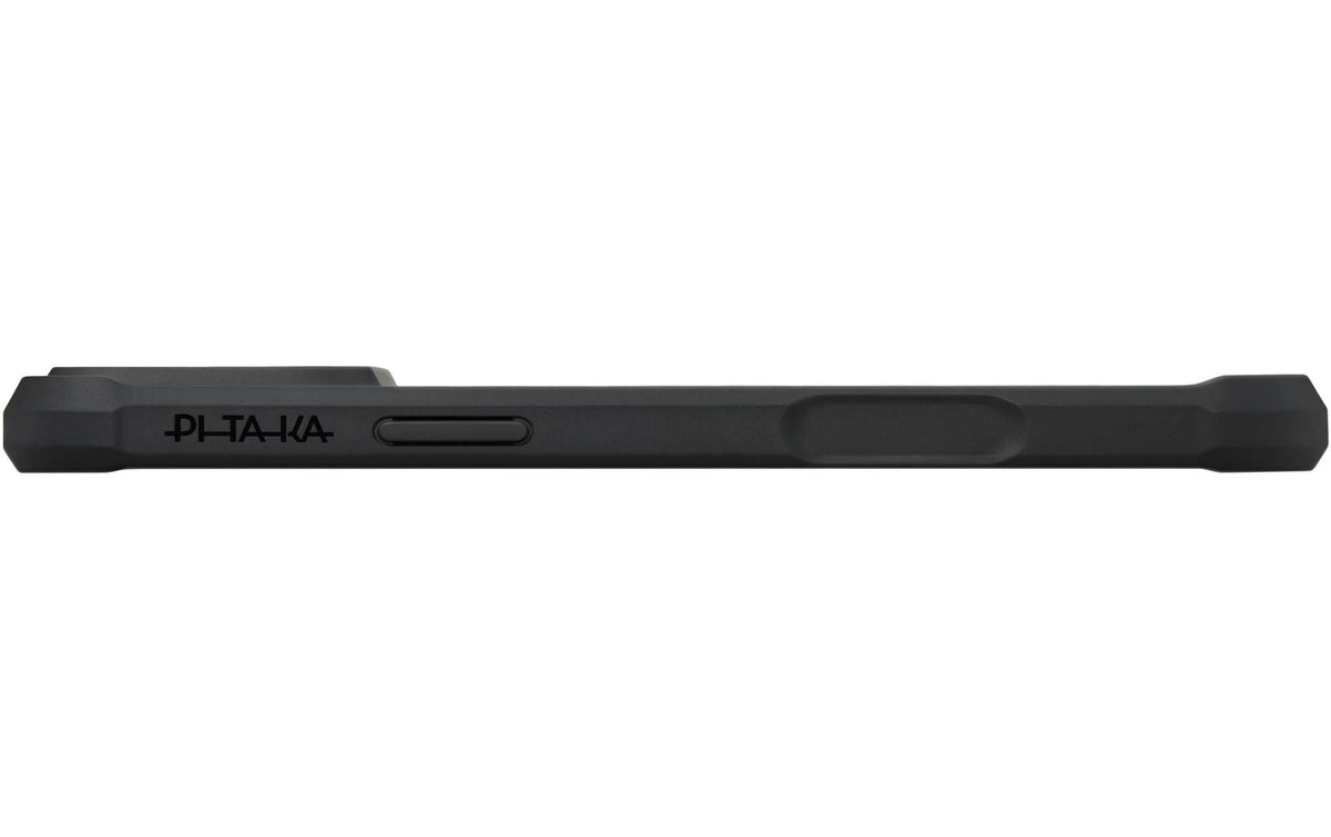 Pitaka Aramid Case ProGuard Backcover – für Apple iPhone 17 Pro, MagSafe, Grau/Schwarz, bis 2,44 m Sturzsicher