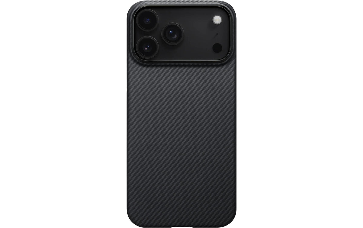 Pitaka Aramid Case Ultra-Slim – Backcover – für Apple iPhone 17 Pro – MagSafe, Aramid, Schwarz