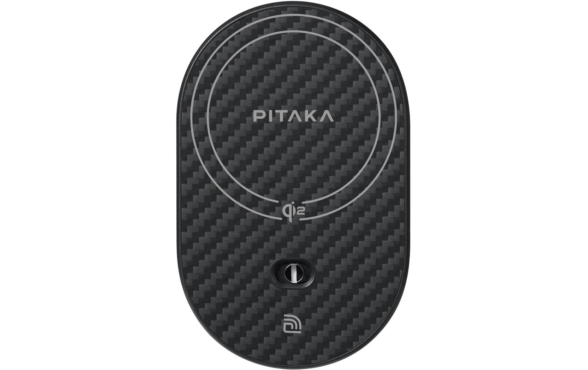 Pitaka MagSafe Halter – Auto kabellose Ladehalterung – Lüftungsschlitz, für iPhone (MagSafe) – Schwarz