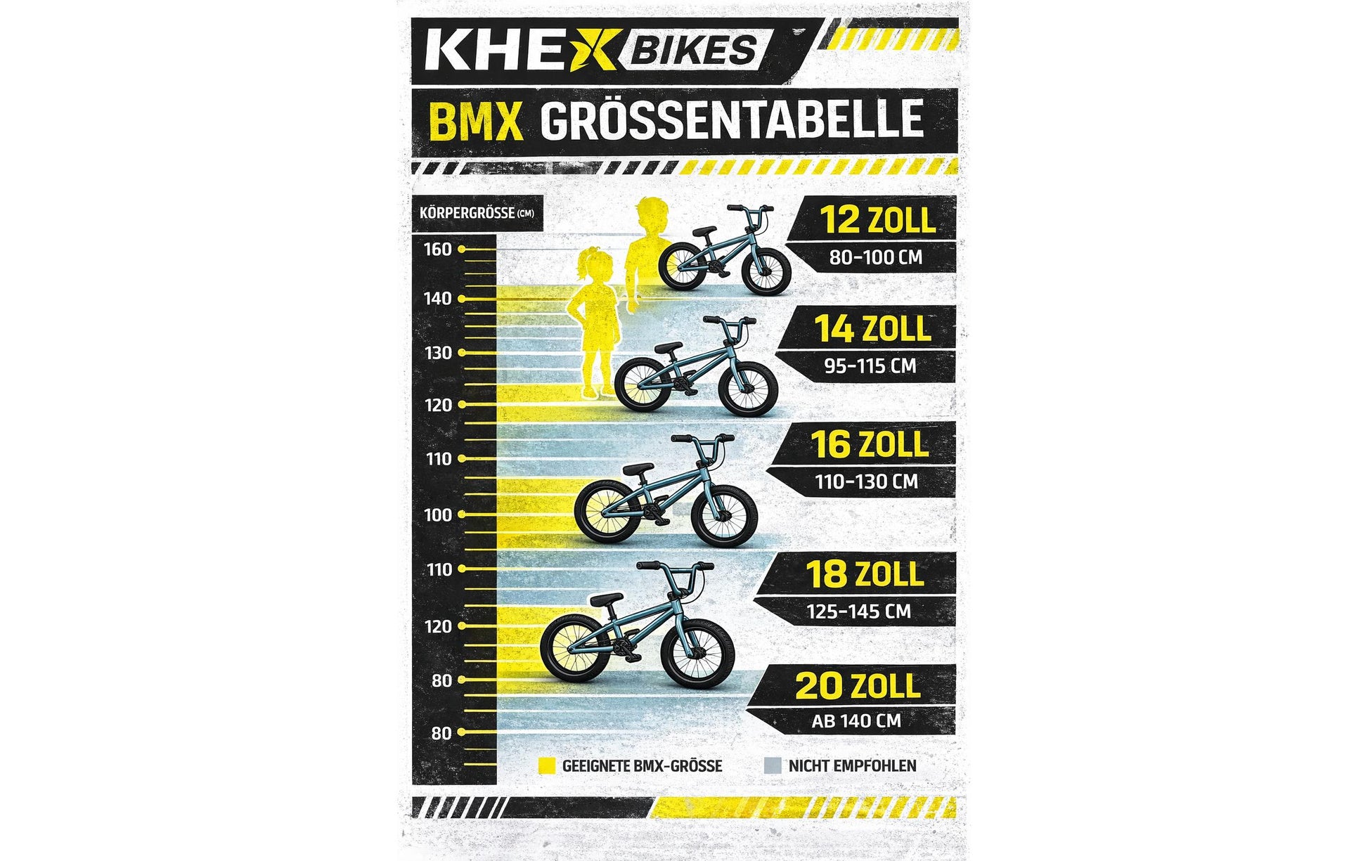 Khe BMX 16 Arsenic LL – Fahrrad – 16"