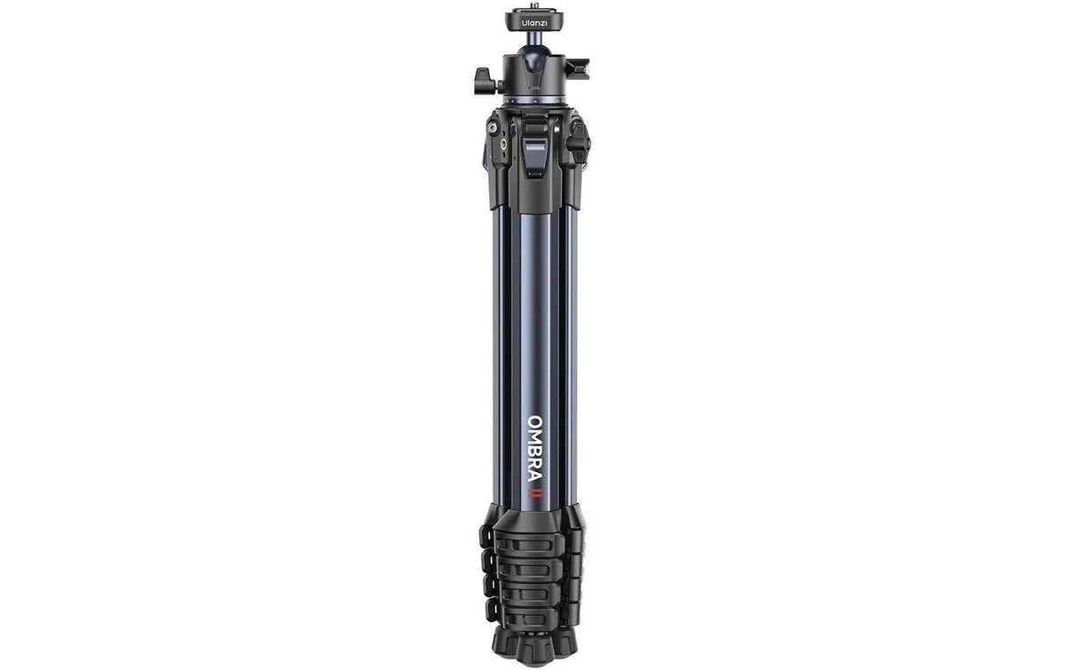 Ulanzi OMBRA 2-BK Dreibeinstativ – bis 156 cm – Traglast 10 kg – Carbon, Schwarz